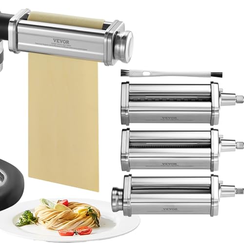 Vevor Set 3 Rulli Sfogliatrice Pasta per Impastatrice