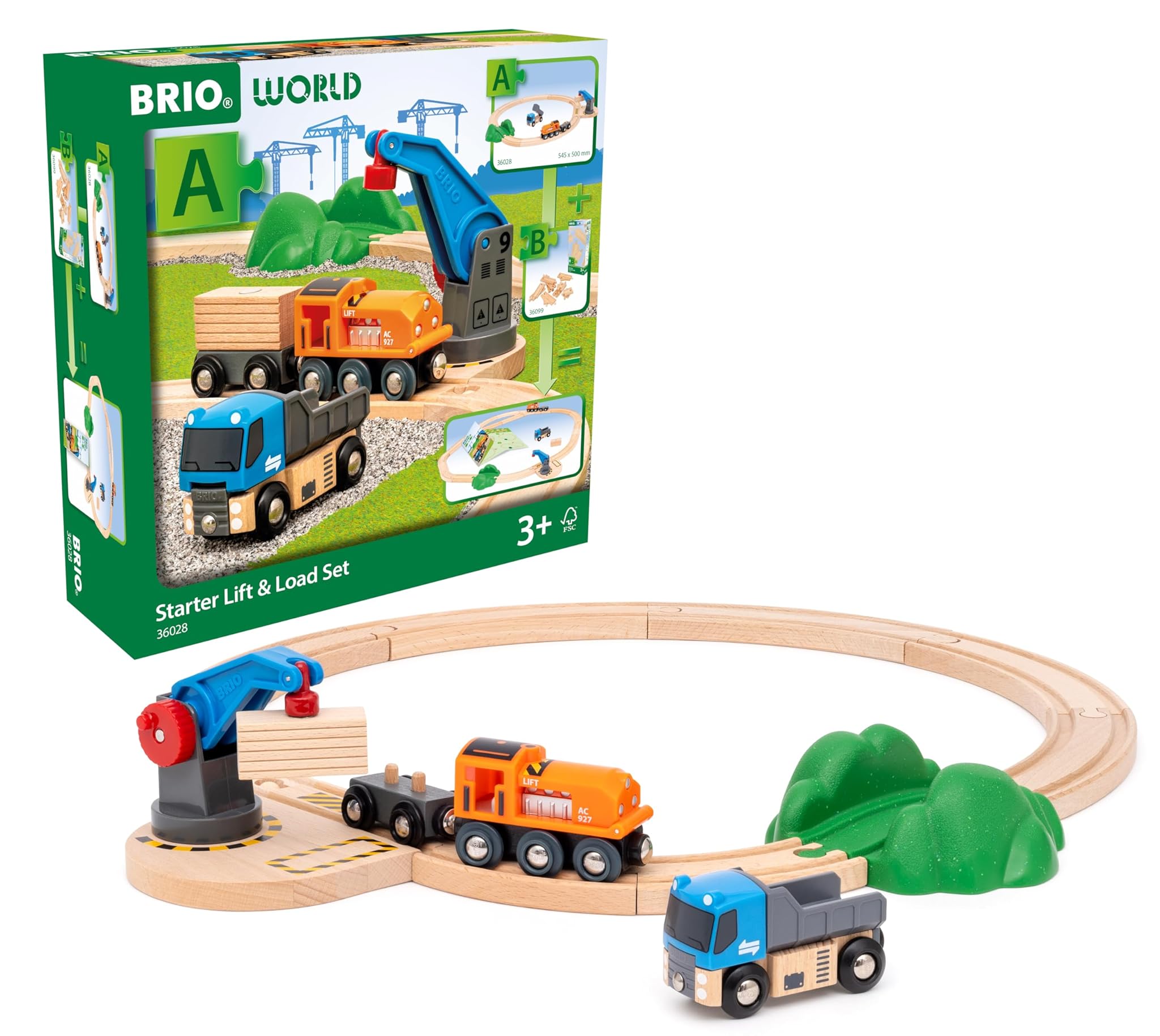 Brio World - Starter Set Solleva e Carica