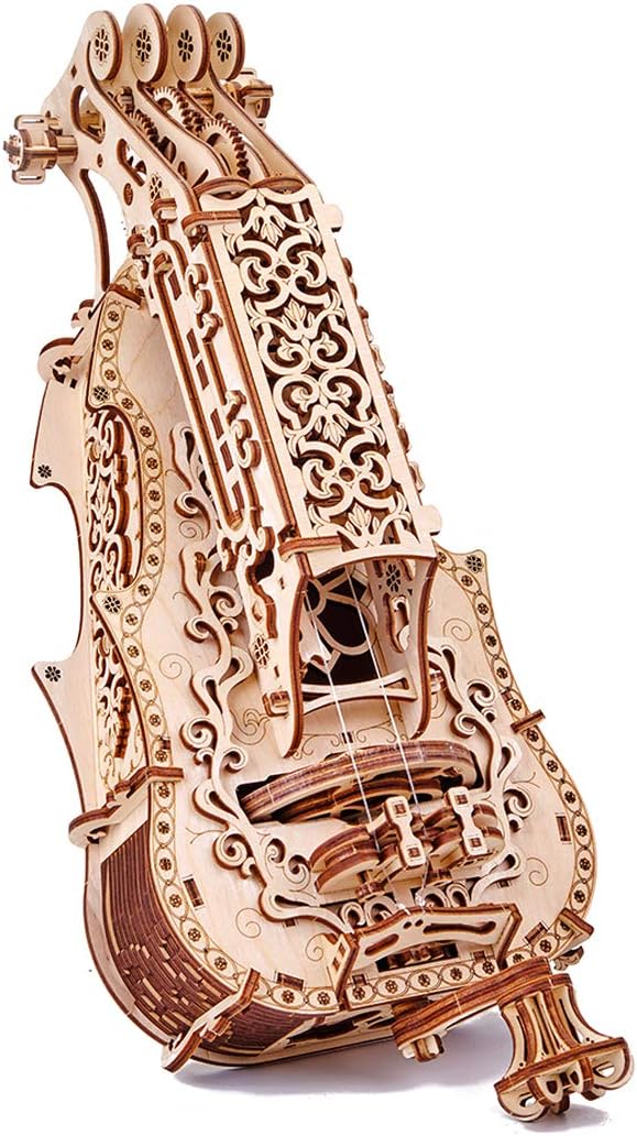 Wood Trick Lyra da Vinci - Puzzle 3D in Legno Hurdy Gurdy - immagine 1
