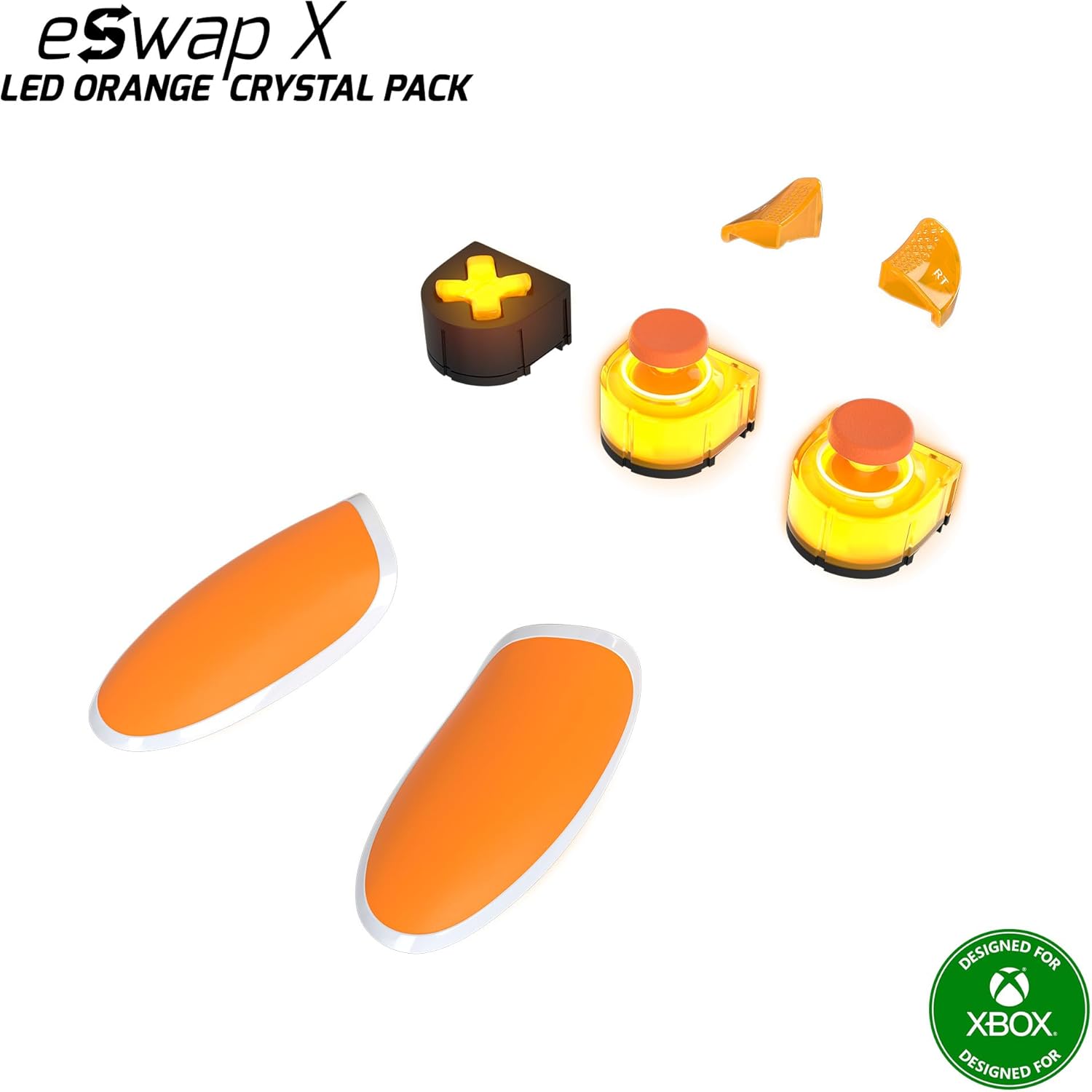 Thrustmaster ESWAP X LED ORANGE CRYSTAL PACK - immagine 2