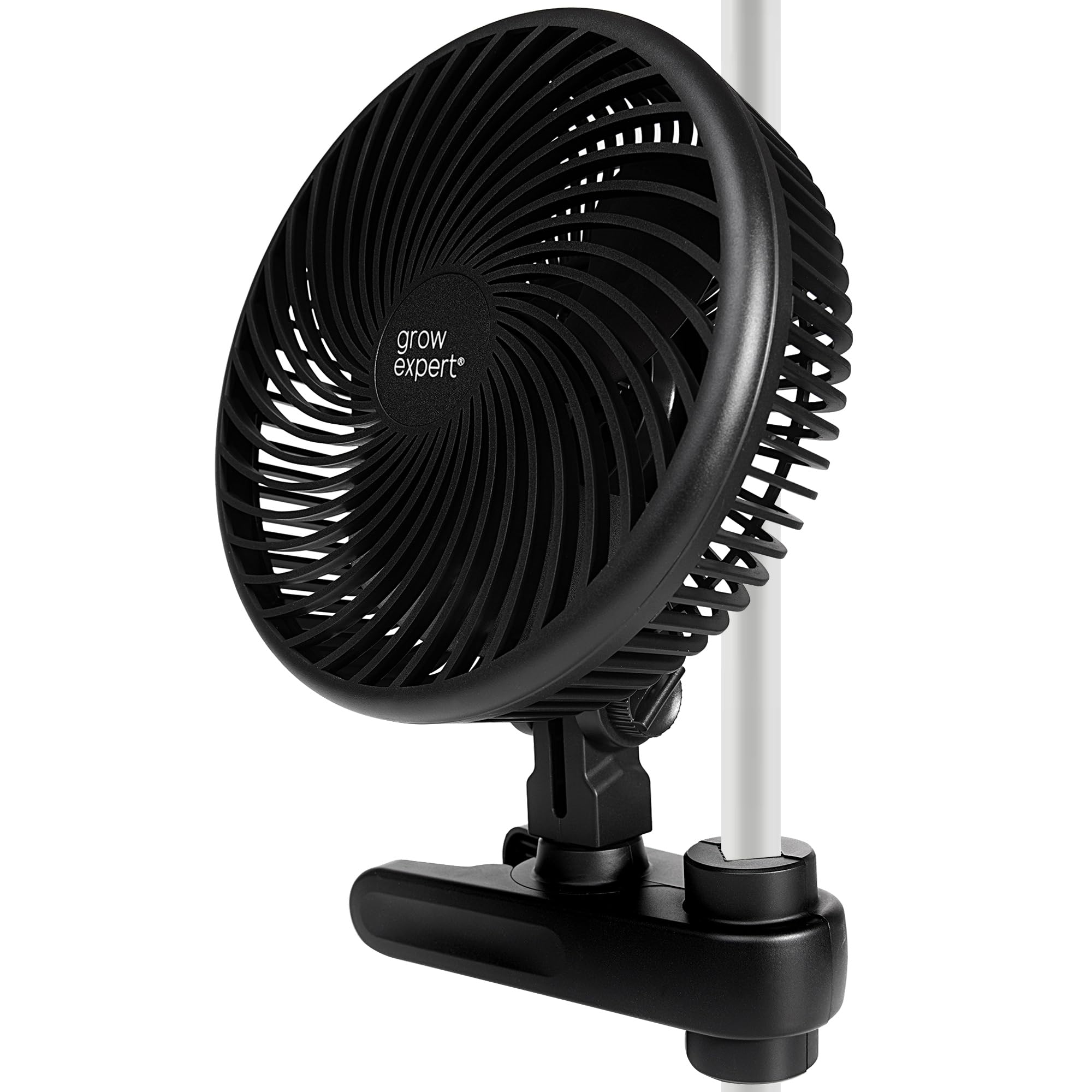 Ventilatore Oscillante a Clip per Tende Grow, 10 Velocità