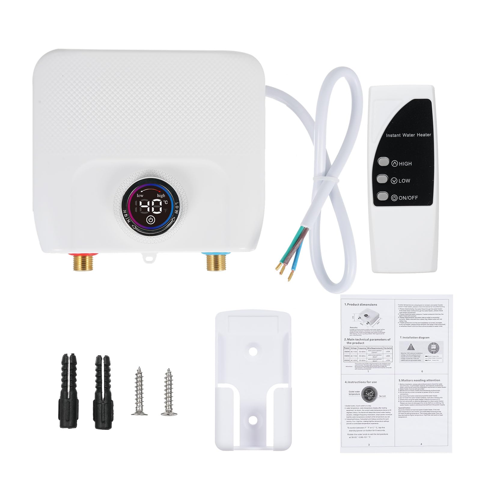 Mulcort Scaldacqua Istantaneo Elettrico 6500W