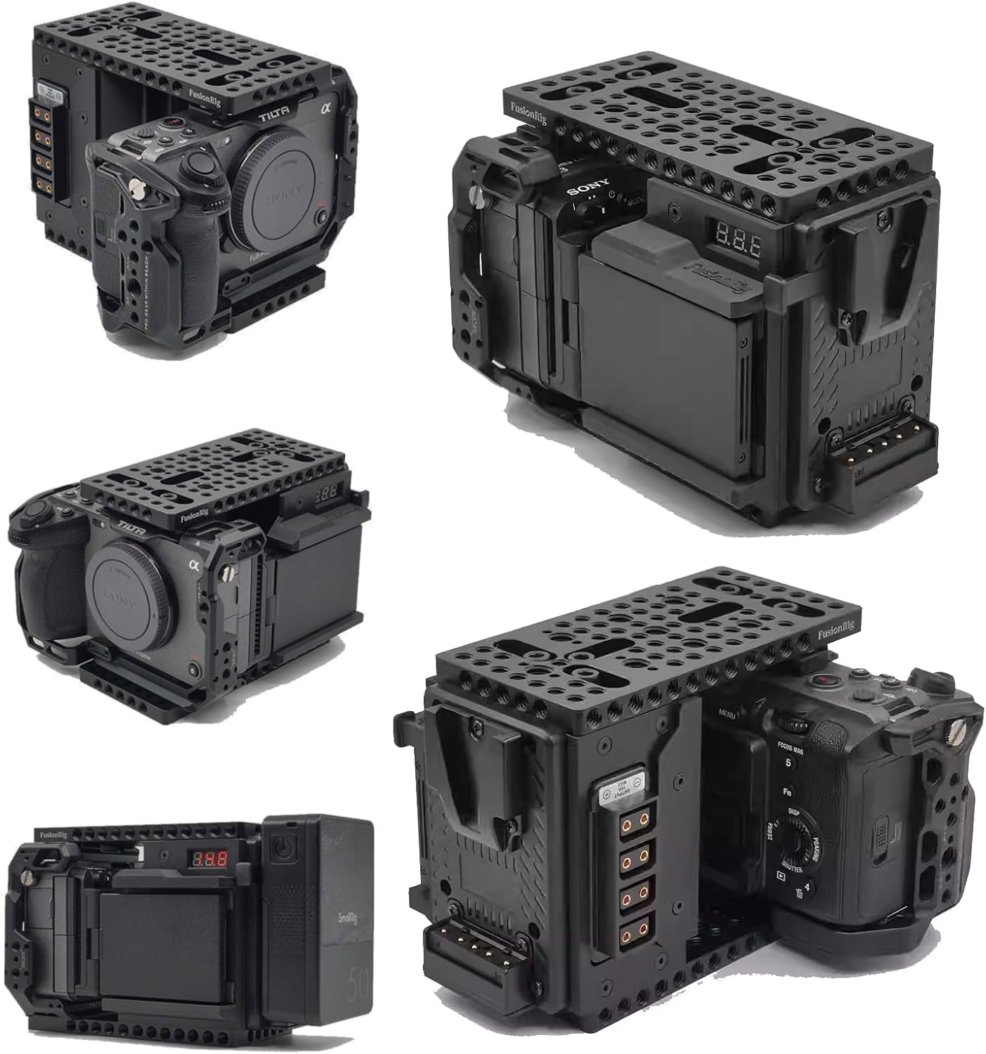 Ztianfoto Fusion Rig Cineback - Modulo Espansione Gabbia | Velz