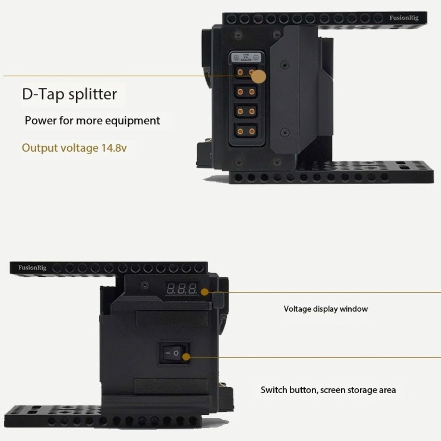Ztianfoto Fusion Rig Cineback - Modulo Espansione Gabbia | Velz