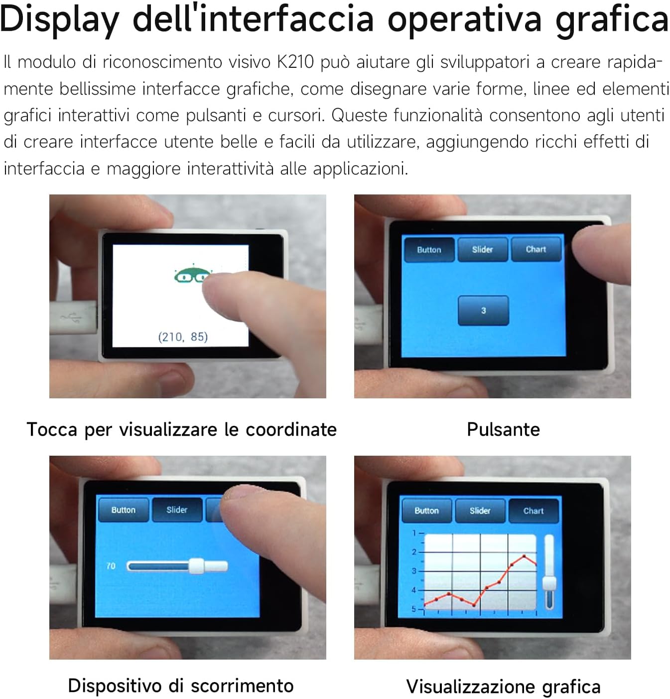 Yahboom K210 AI Smart Camera Vision Sensor Module - immagine 5