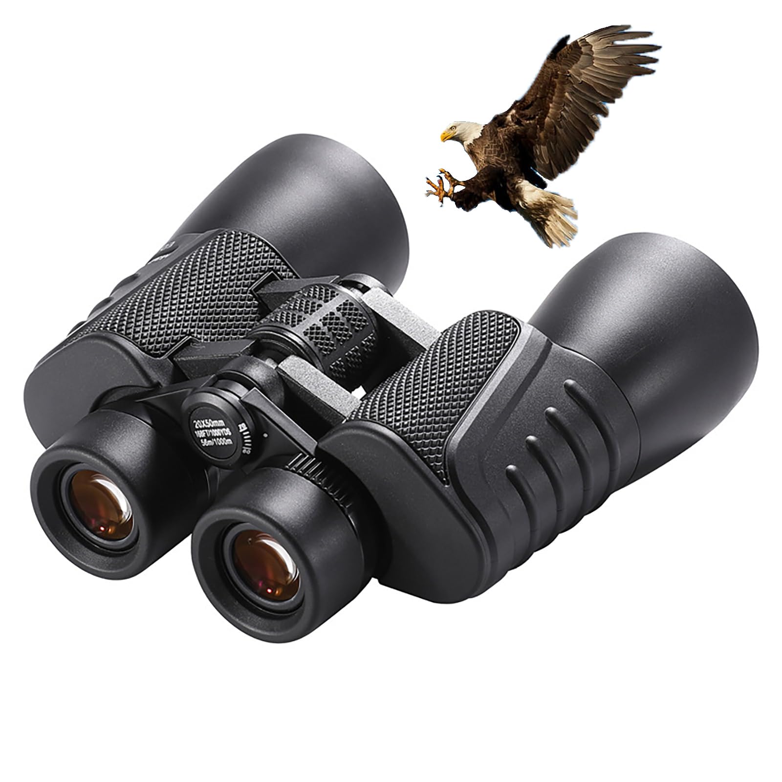 Docanio Binocolo Professionale ED 10x50 Impermeabile