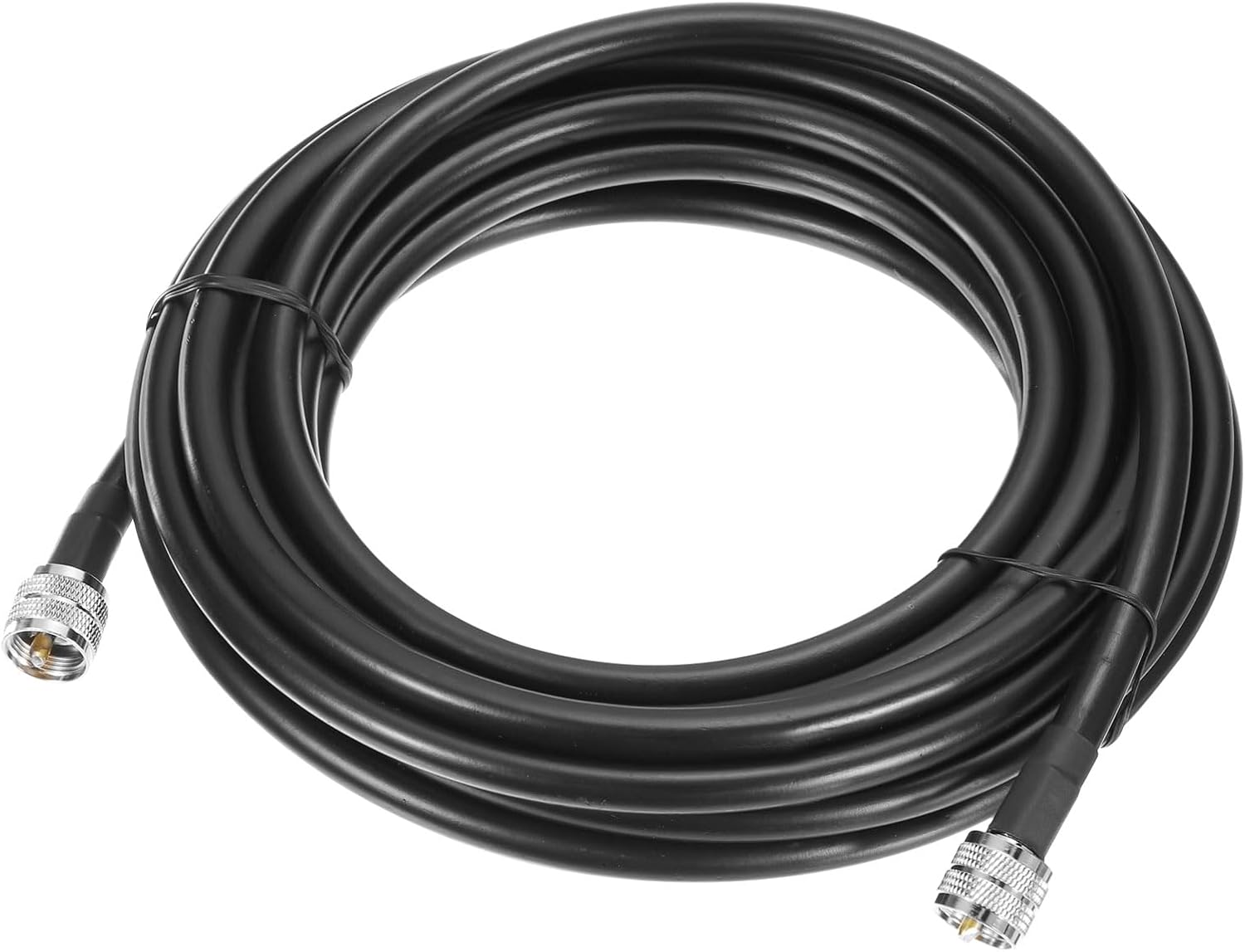 Quarkzman Cavo Coassiale UHF Maschio PL-259 RG213 7.6m - immagine 1