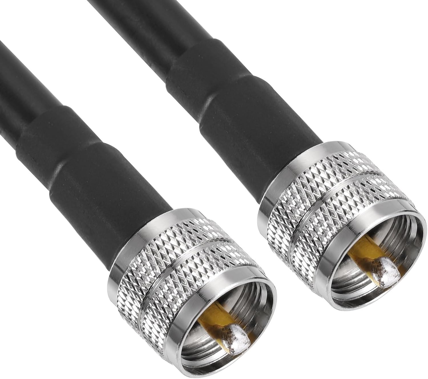 Quarkzman Cavo Coassiale UHF Maschio PL-259 RG213 7.6m - immagine 3