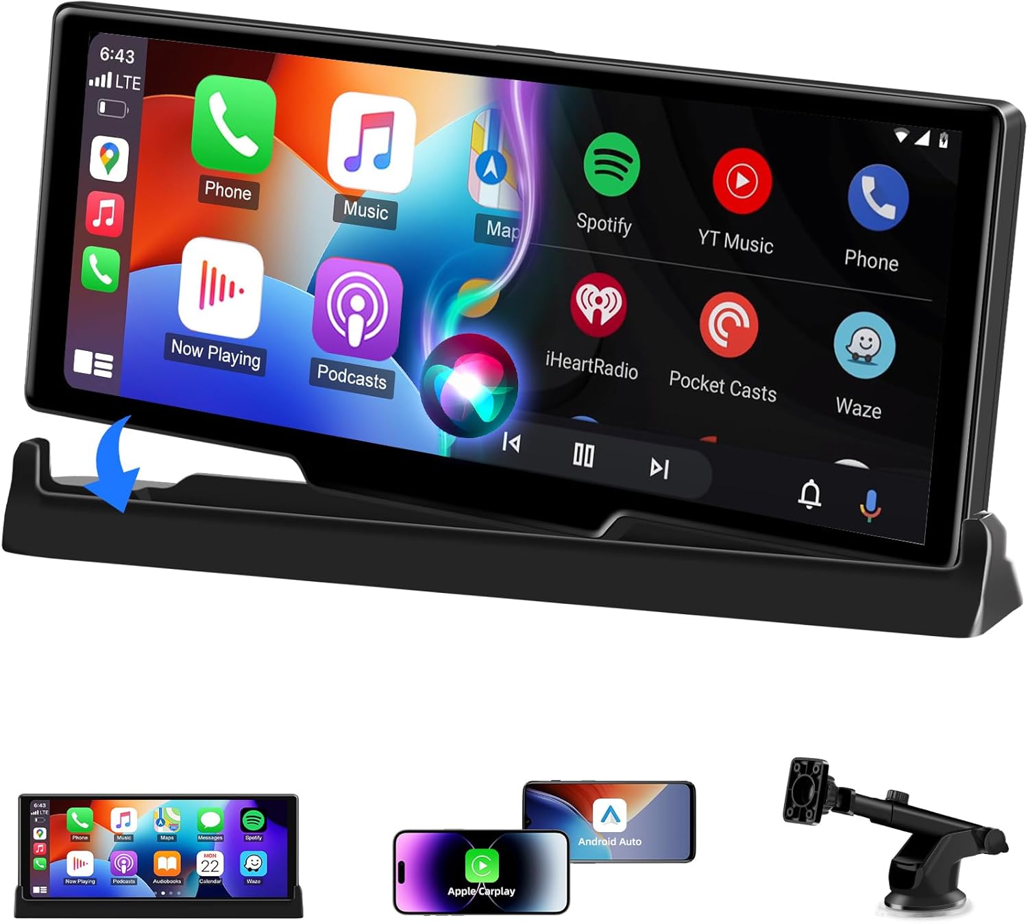 Schermo Auto Carplay 10,26" con Supporto Personalizzato - immagine 1