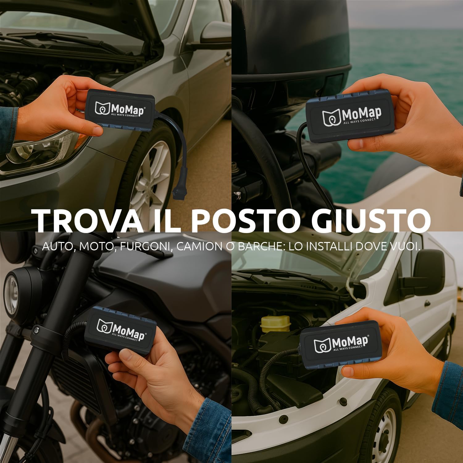 Momap Start 4G – GPS Tracker per Auto e Moto - immagine 3
