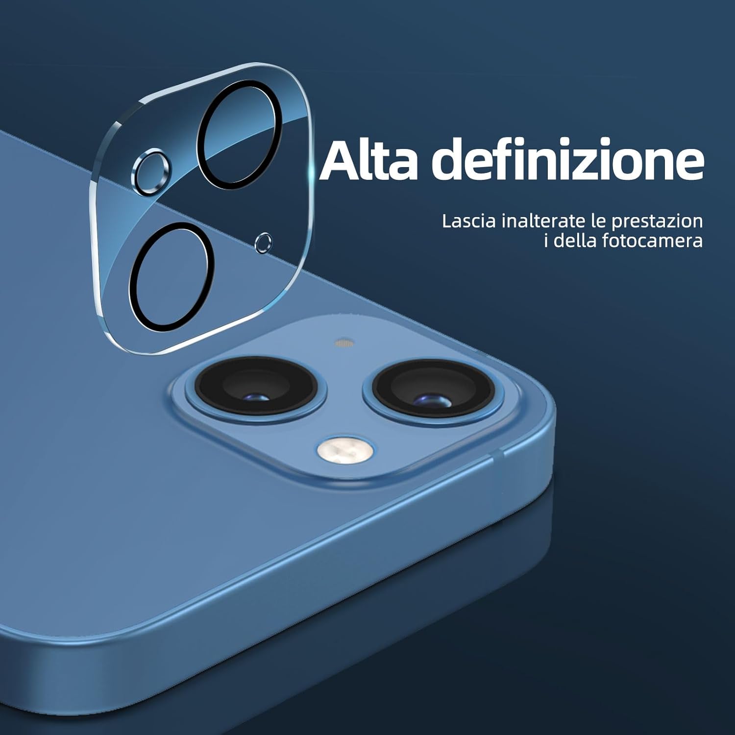 New'c 3x Vetro Temperato per iPhone 13 (6,1 Pollici) - immagine 2