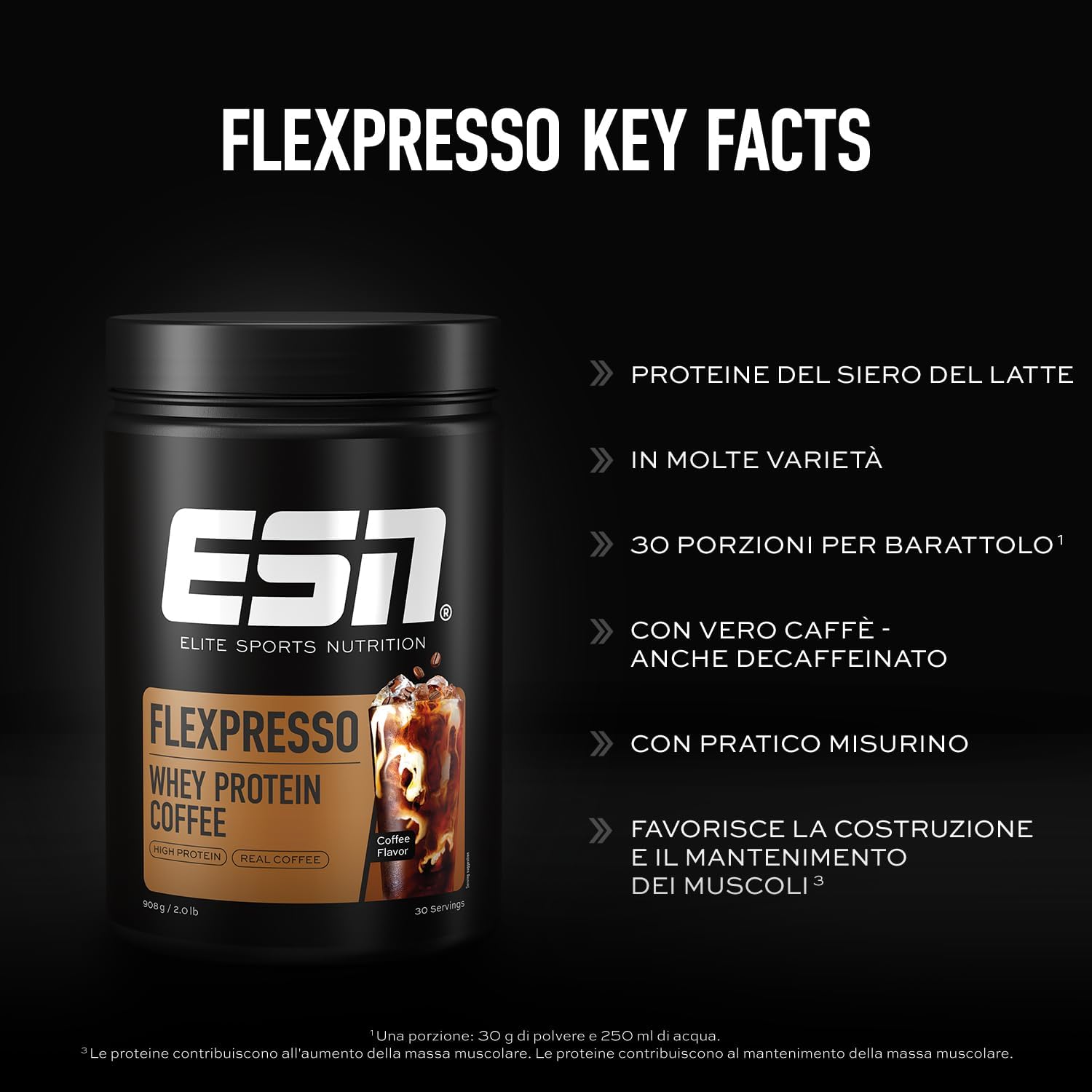 Esn Flexpresso Protein Coffee 908g - immagine 3