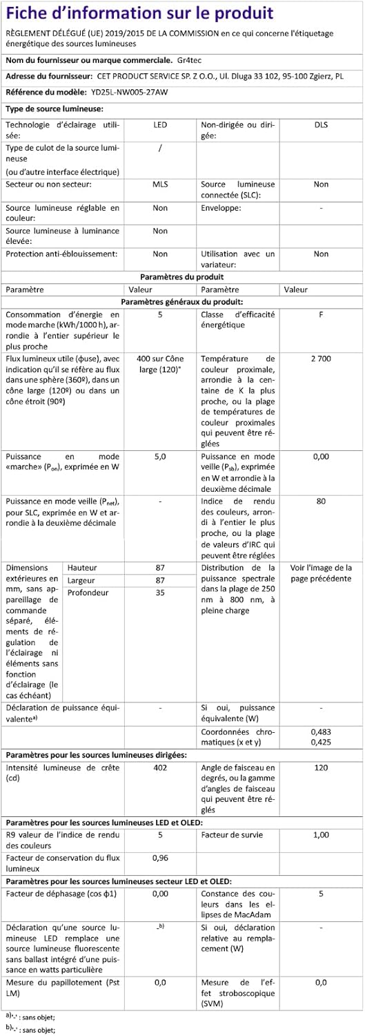 Gr4tec Faretti da Incasso LED IP65 20 Pezzi - immagine 11