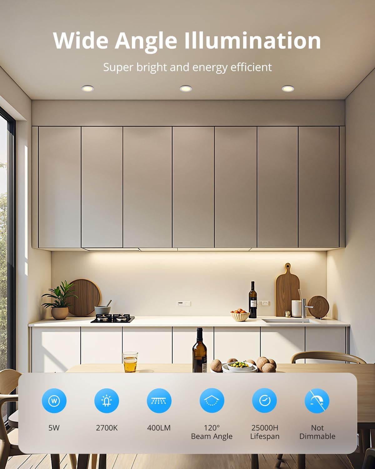 Gr4tec Faretti da Incasso LED IP65 20 Pezzi - immagine 5