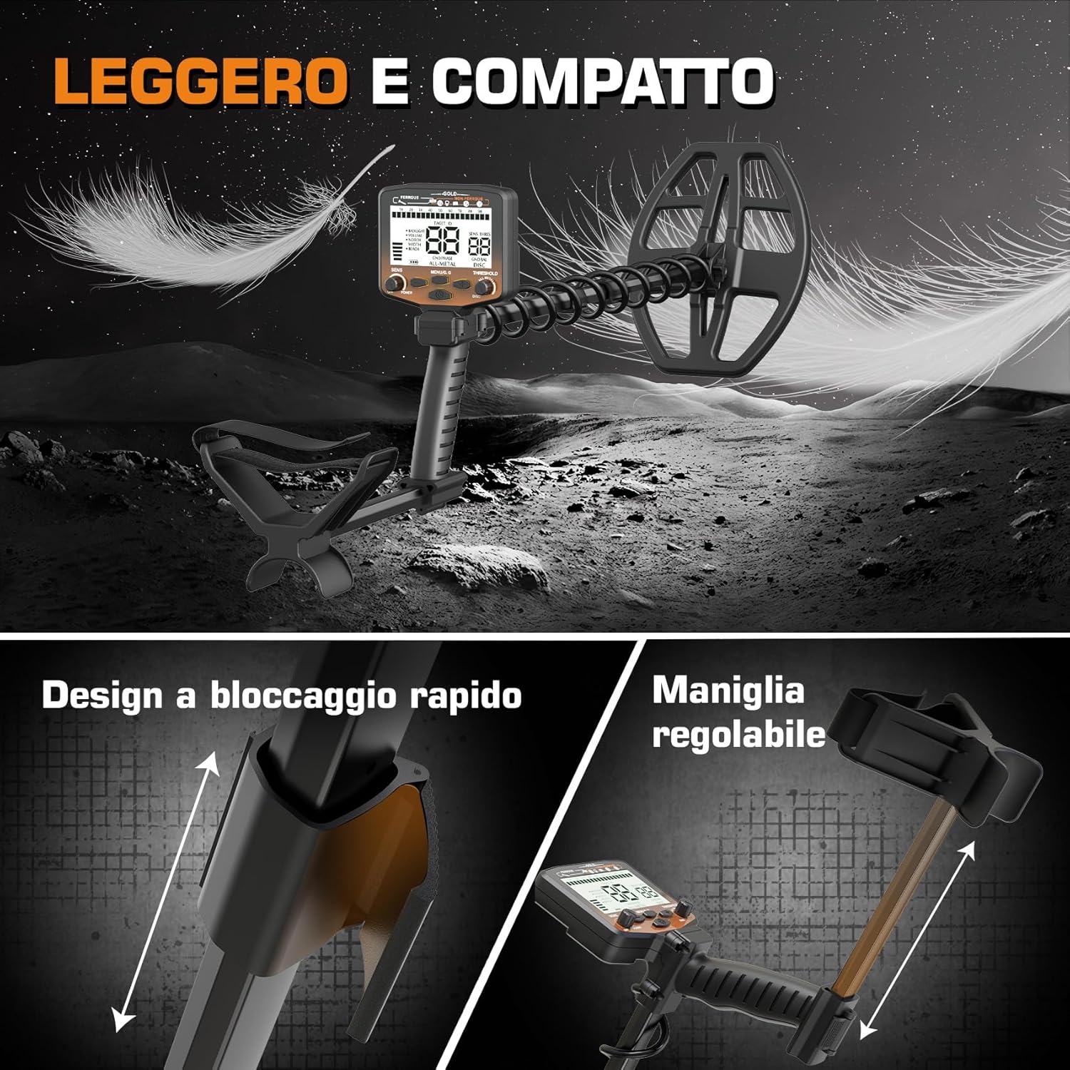 Dr.ötek Metal Detector Professionale con Bilanciamento - immagine 2