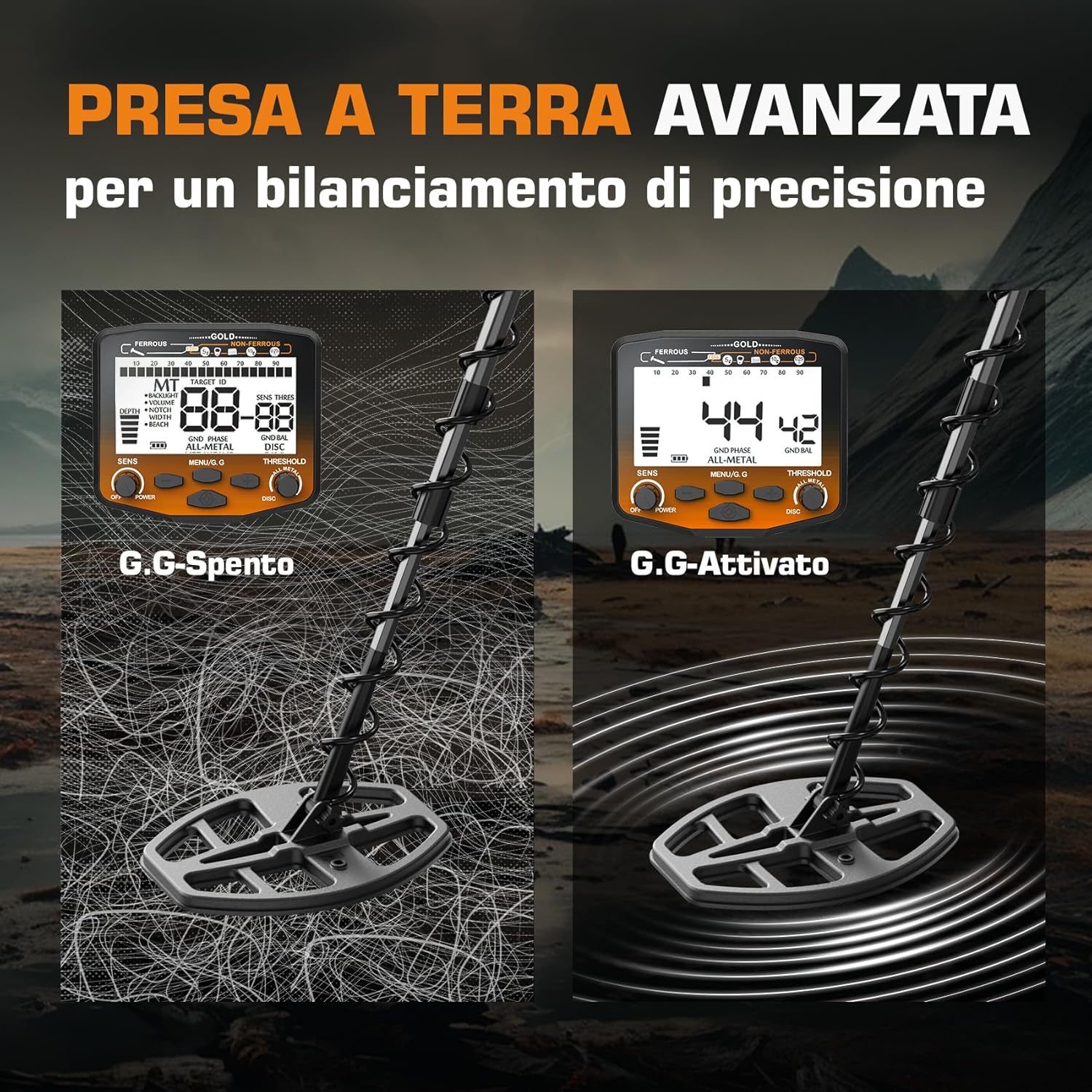 Dr.ötek Metal Detector Professionale con Bilanciamento - immagine 3