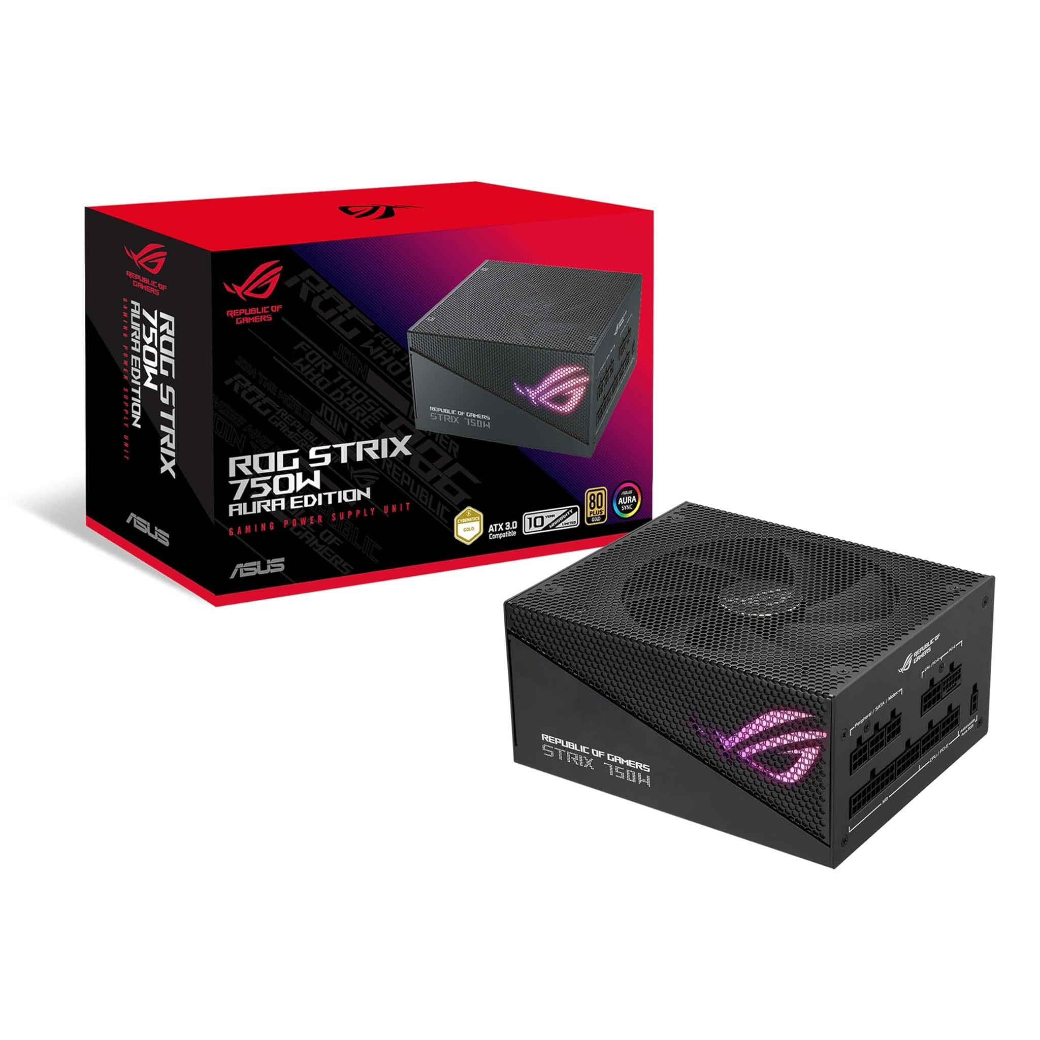 Asus ROG Strix 750W Gold Aura Edition Alimentatore Modulare