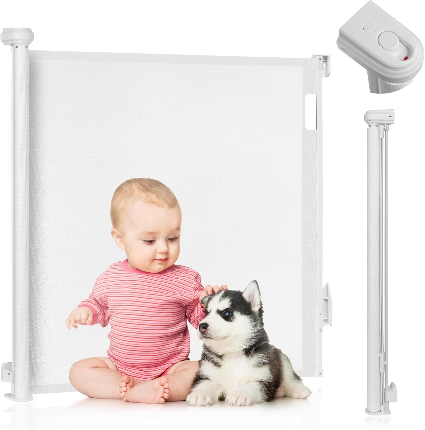 Lionelo THEA Cancelletto di Sicurezza Retraibile 140 cm - immagine 1