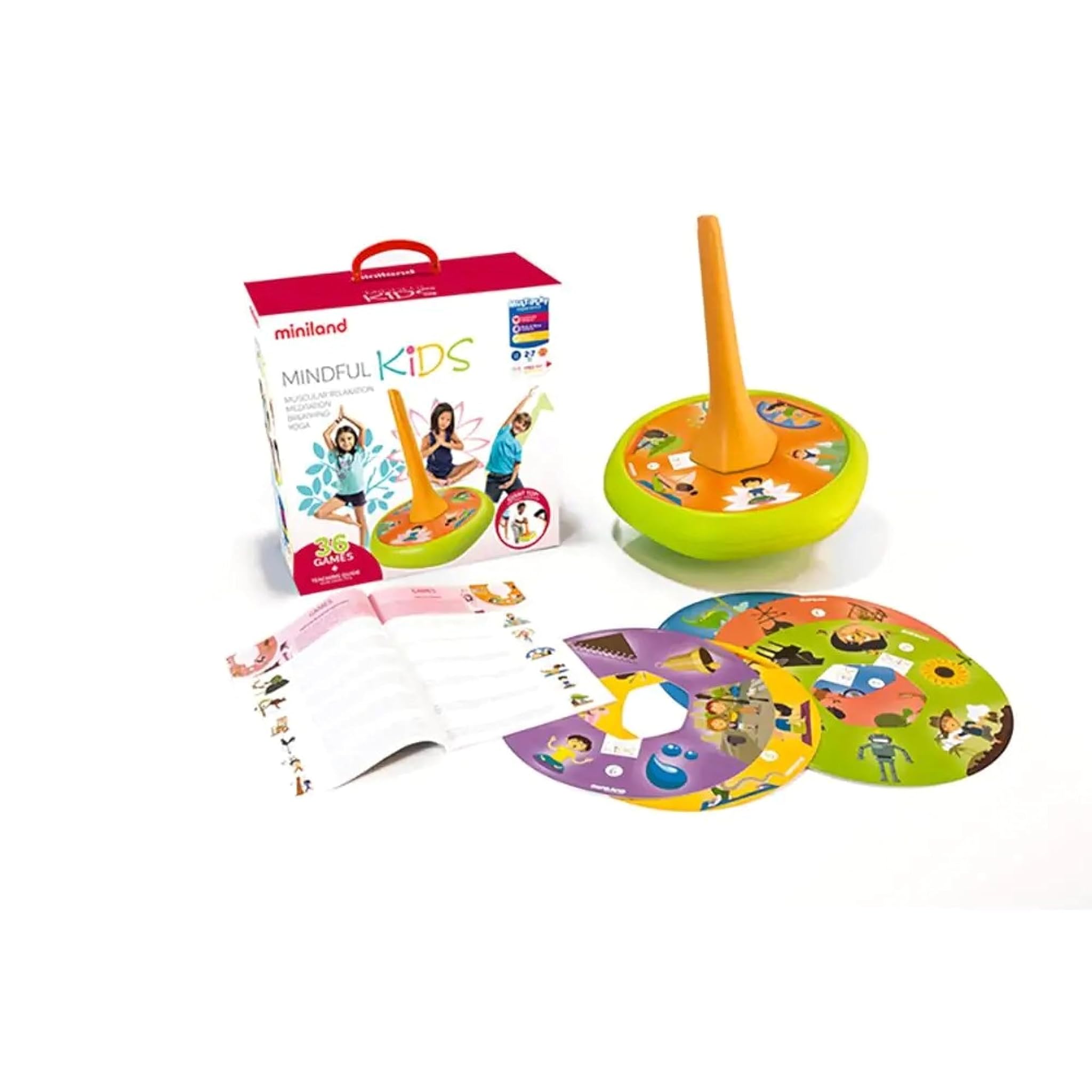 Miniland Mindfulkids - Trottola per rilassamento e yoga