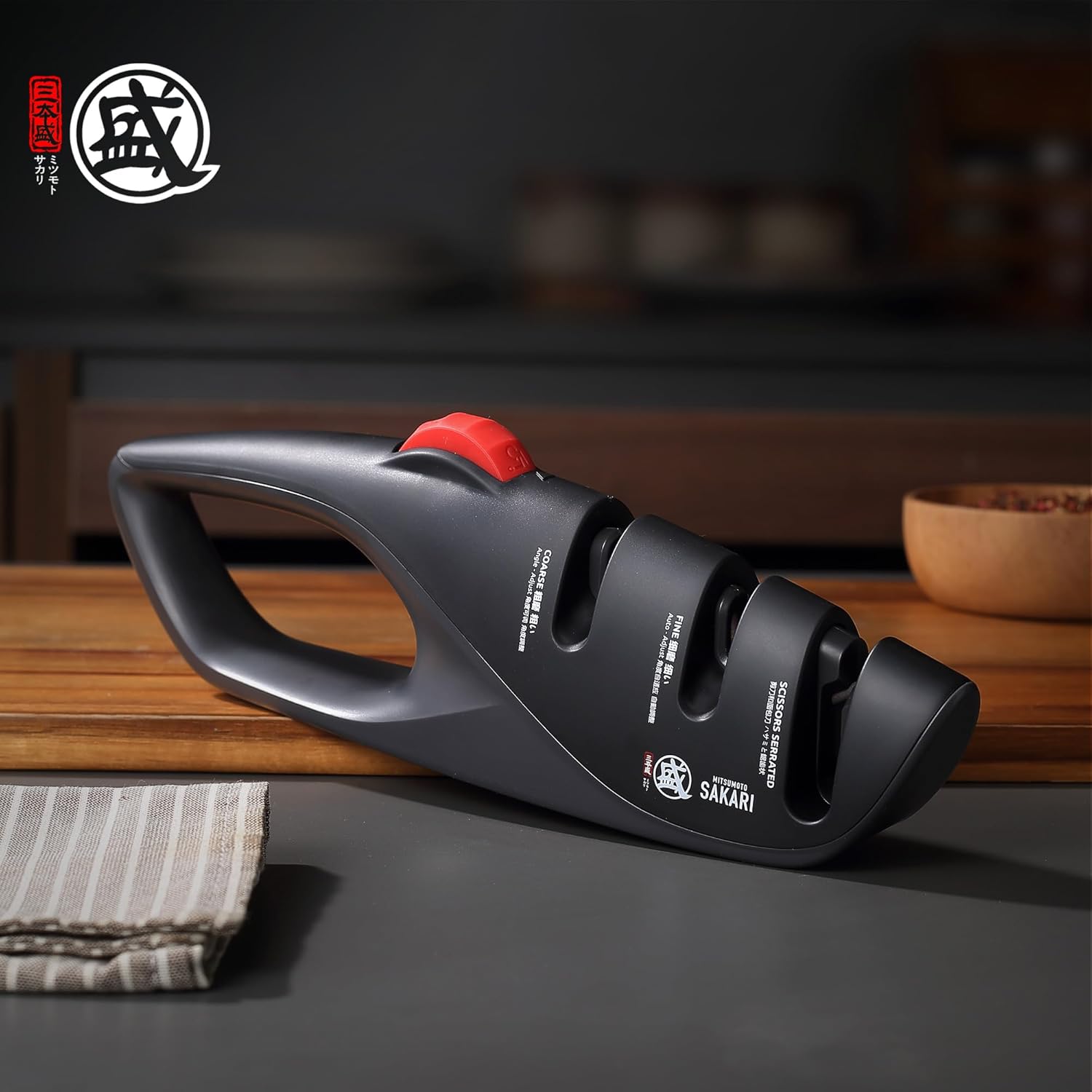 MITSUMOTO SAKARI Affilacoltelli Giapponesi Regolabili - immagine 2