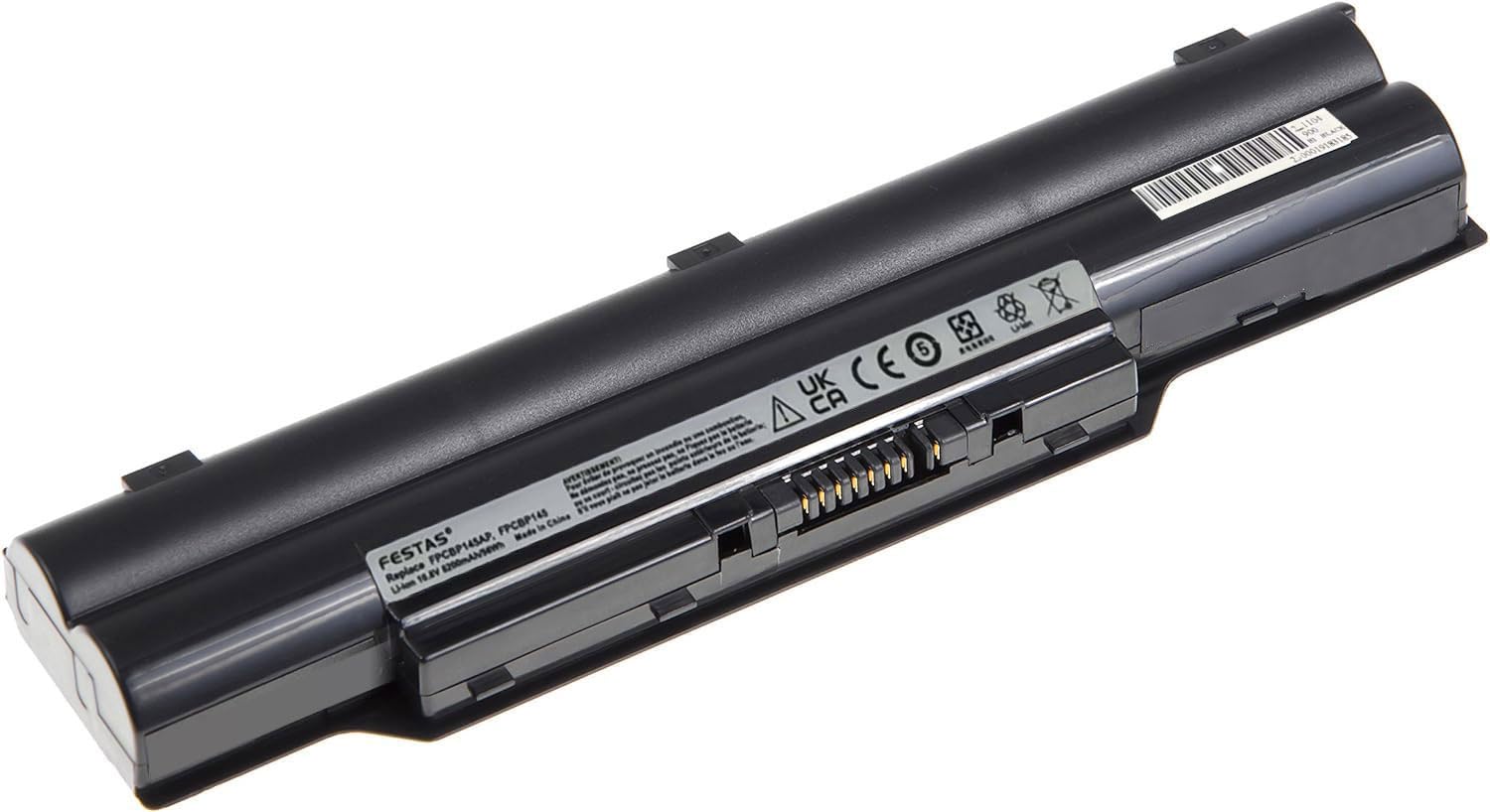 10,8 V 5200 mAh FPCBP145 FPCBP281 FMVNBP146 Batteria Compatibile con Fujitsu LifeBook AH572 E751 E752 E781 E782 P701 P702 P770 P771 S7510 S752 S760 S761 S762 S782 S792 S7110 Computer portatile