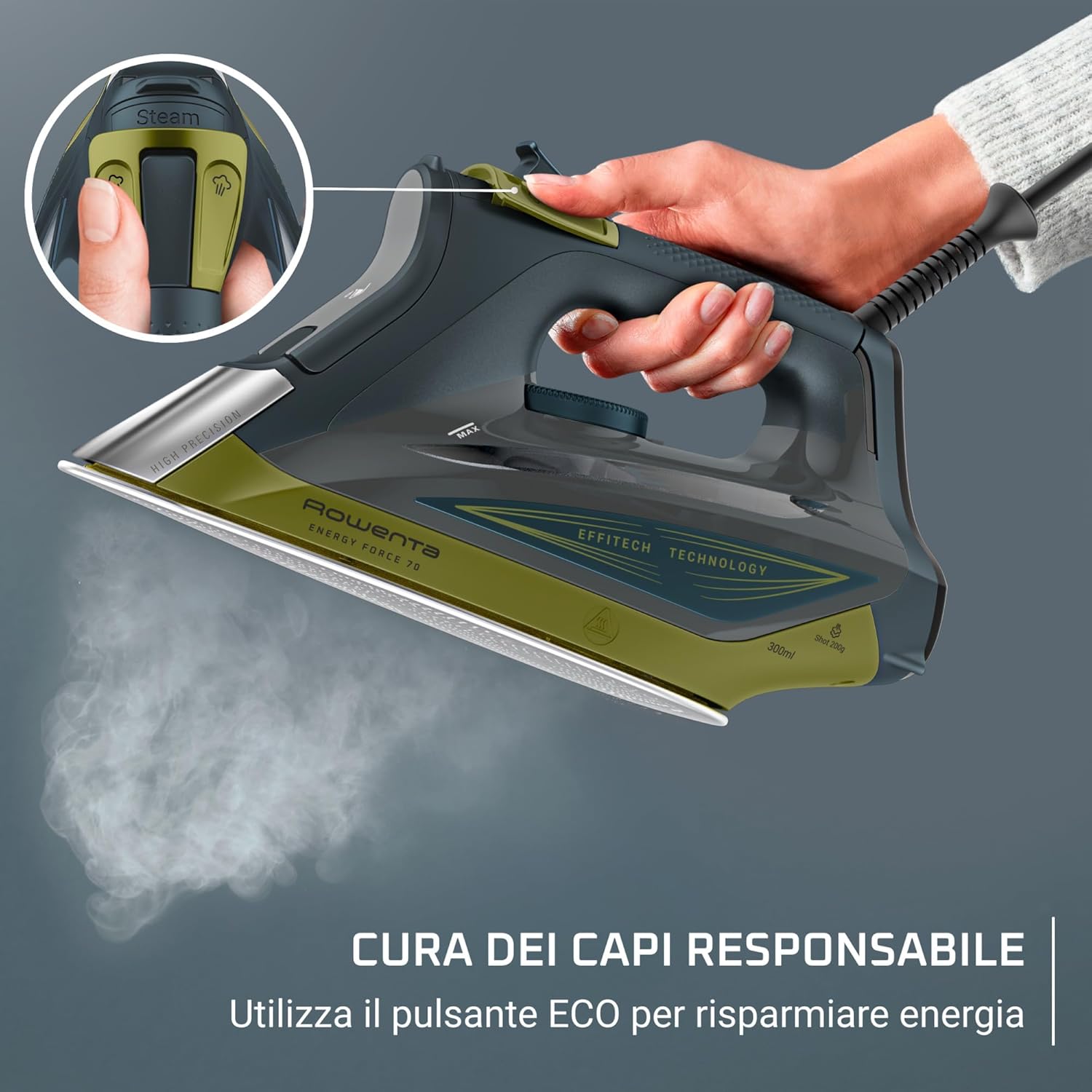 Rowenta Energy Force 70 - Ferro a Vapore DW7731 - immagine 5