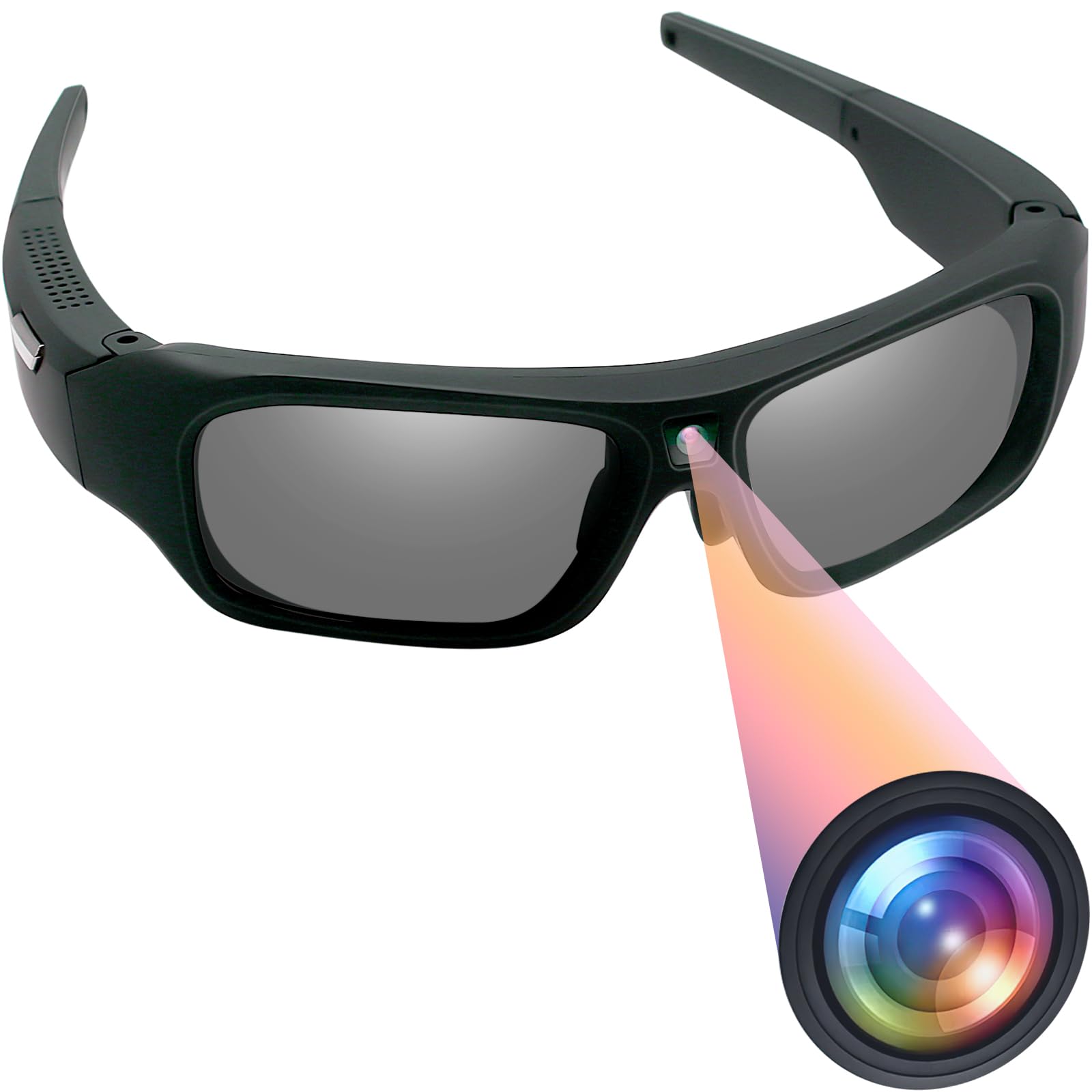 Tangmi Action Cam 4K HD - Occhiali con Telecamera 120°