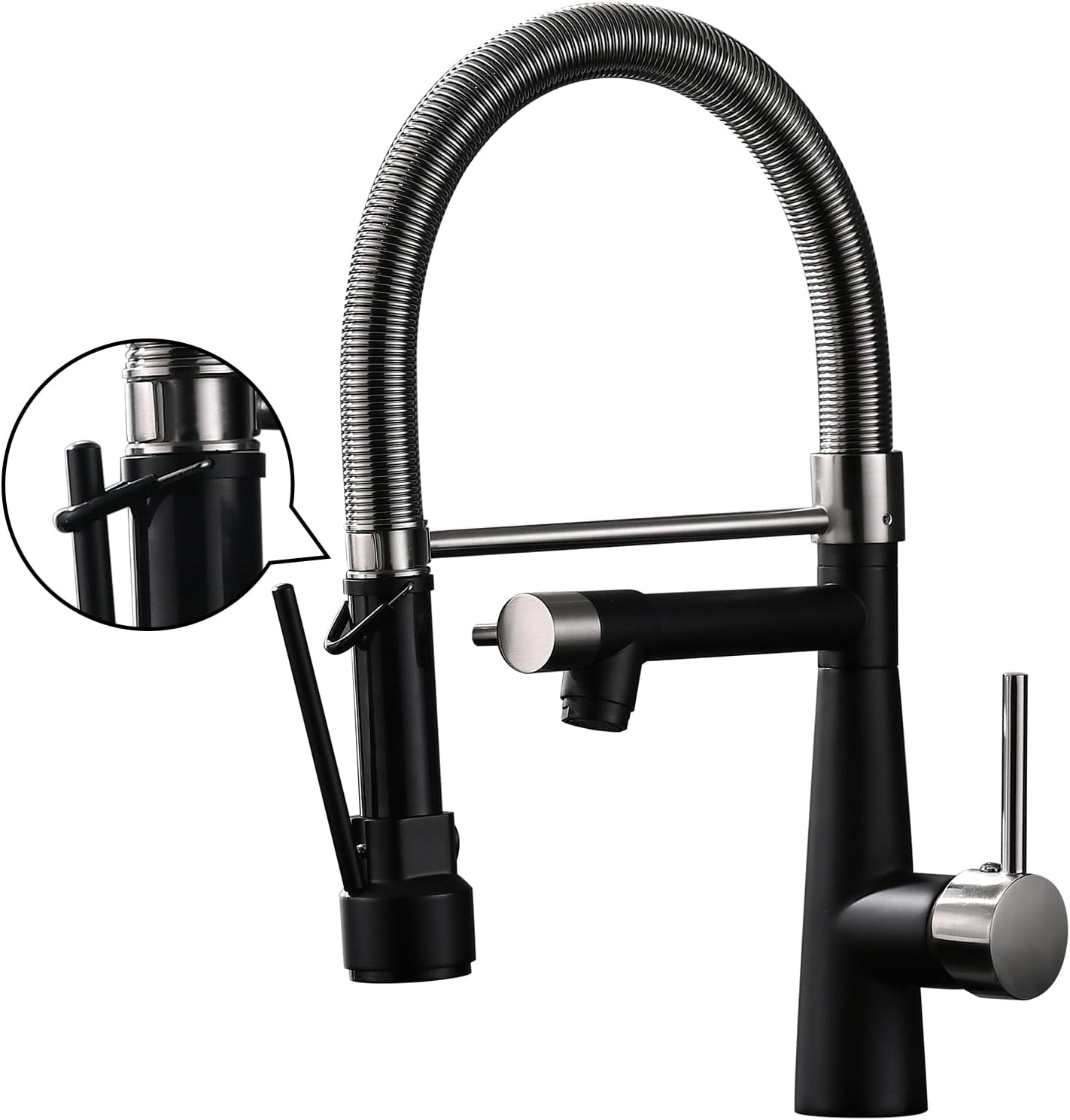 Timaco Rubinetto Cucina Alta Pressione con Molla a Spirale - immagine 1