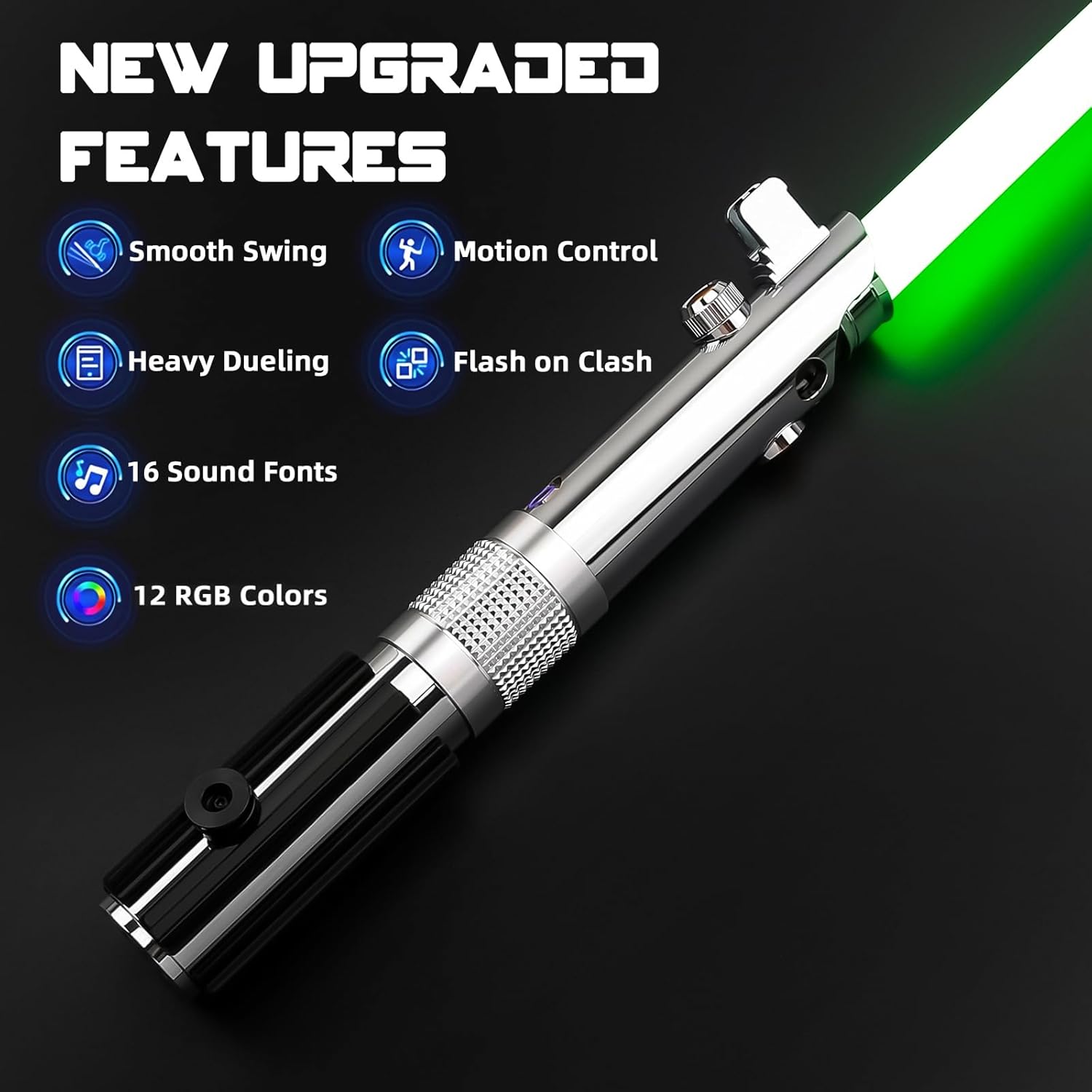 Duell Spada Luce Force FX con Maniglia Metallica - immagine 4