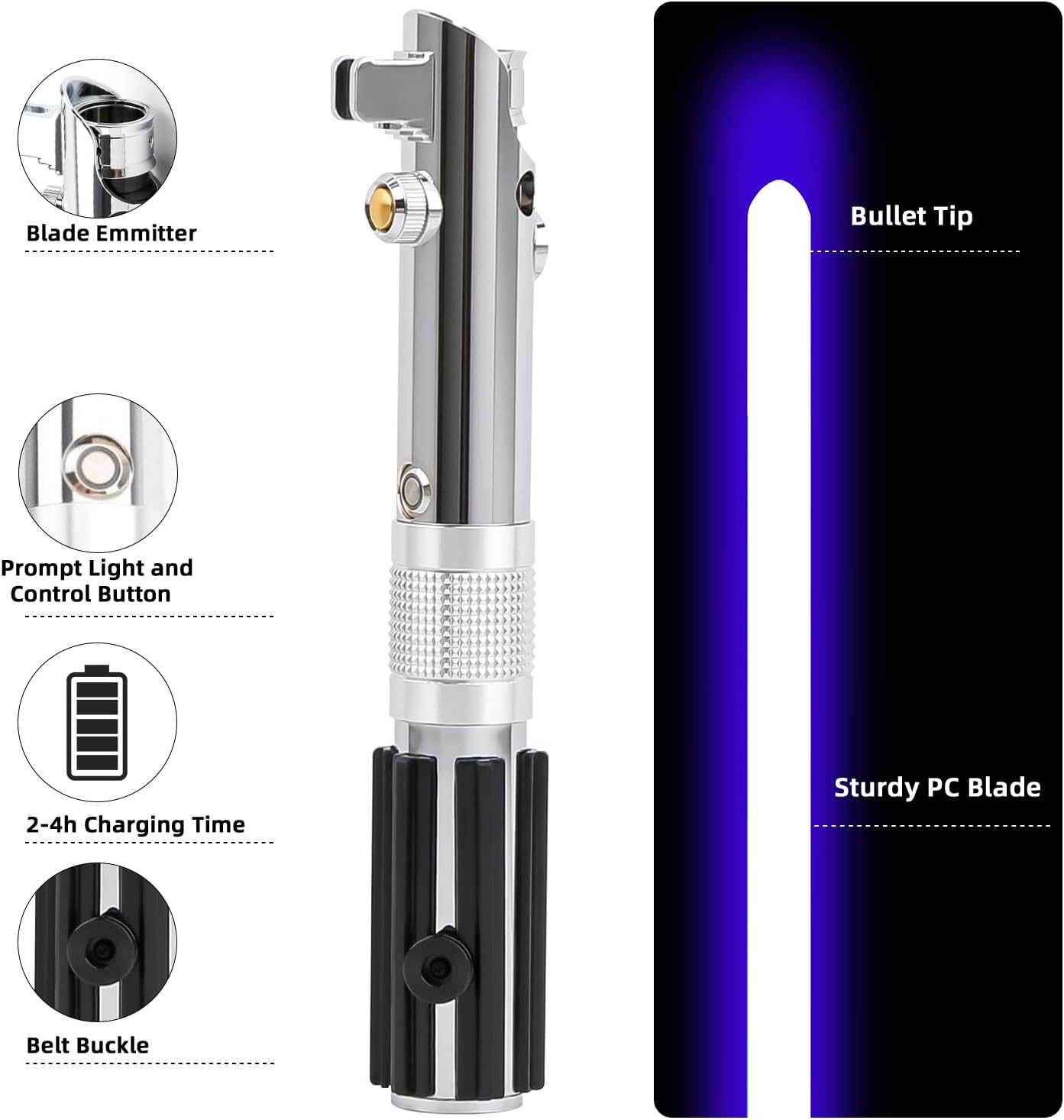 Duell Spada Luce Force FX con Maniglia Metallica - immagine 5
