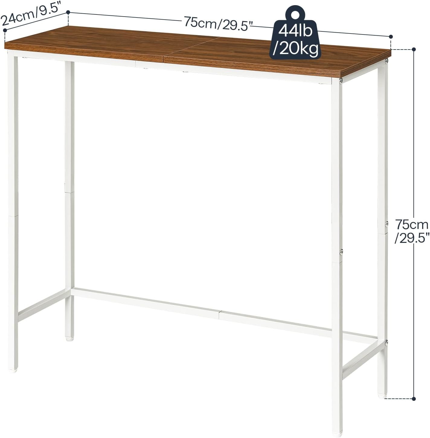 Hoobro Consolle Ingresso 75 cm Stretta - immagine 3