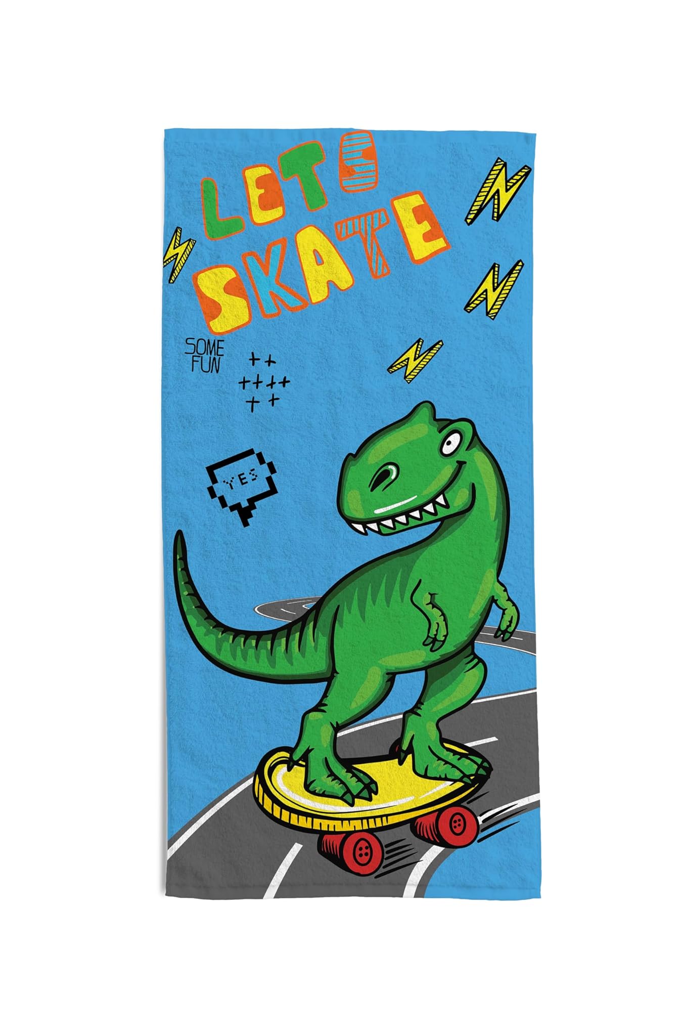 Hermet Telo Mare Bambino Dinosauri 70x140 cm