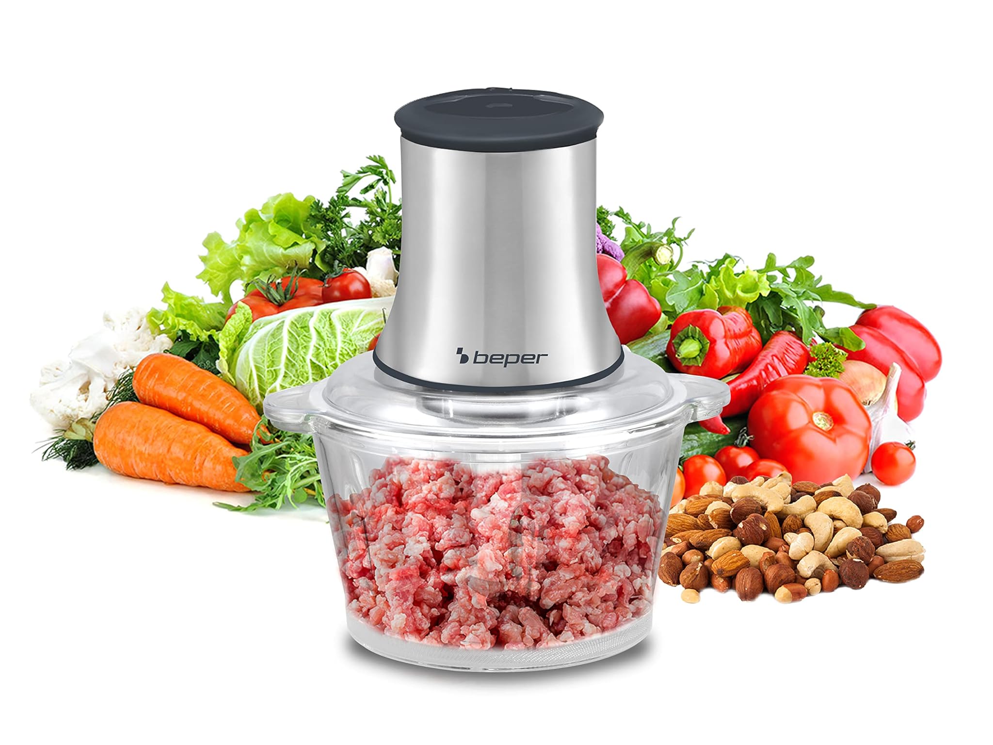 Beper P102ROB001 Tritatutto in Vetro 1,5L