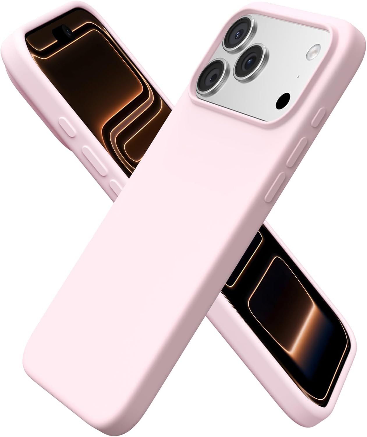 Ornarto Cover per iPhone 17 Pro Max 6,9 Pollici, Rosa Creta - immagine 1