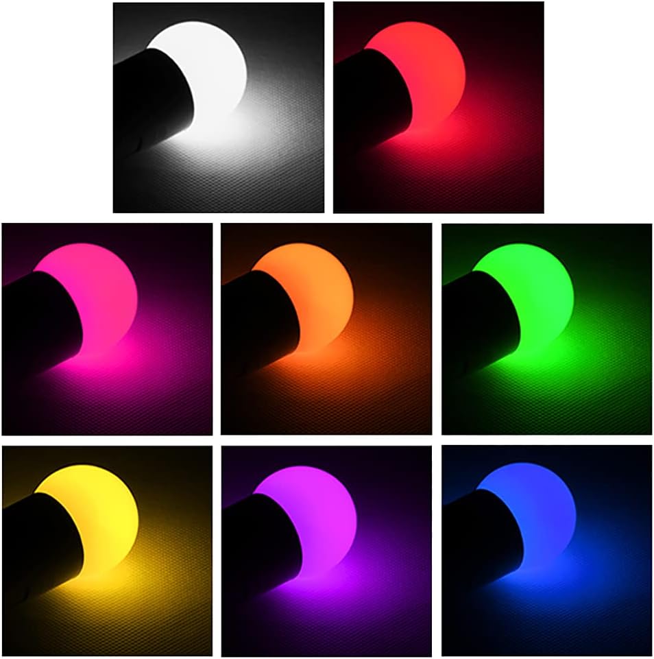 Lampadine Colorate E27 3W - 40 Pezzi - immagine 6