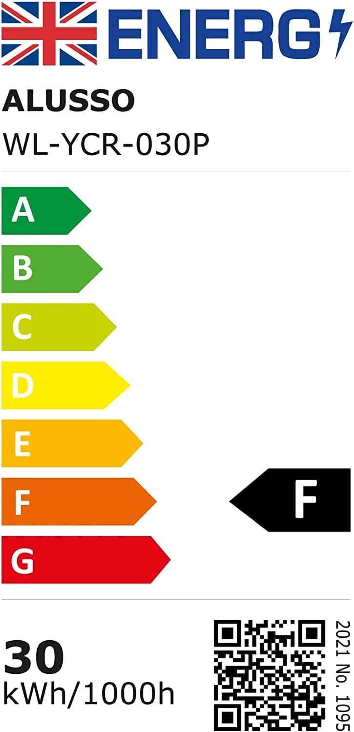 Alusso Faretto LED Esterno 30W con Sensore, Nero - immagine 10