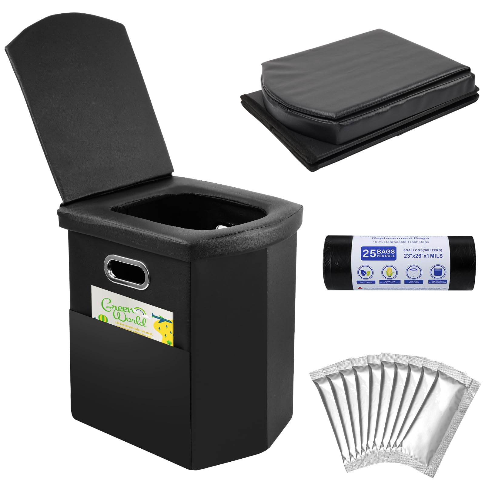 E EASTSTORM WC Portatile Pieghevole per Adulti