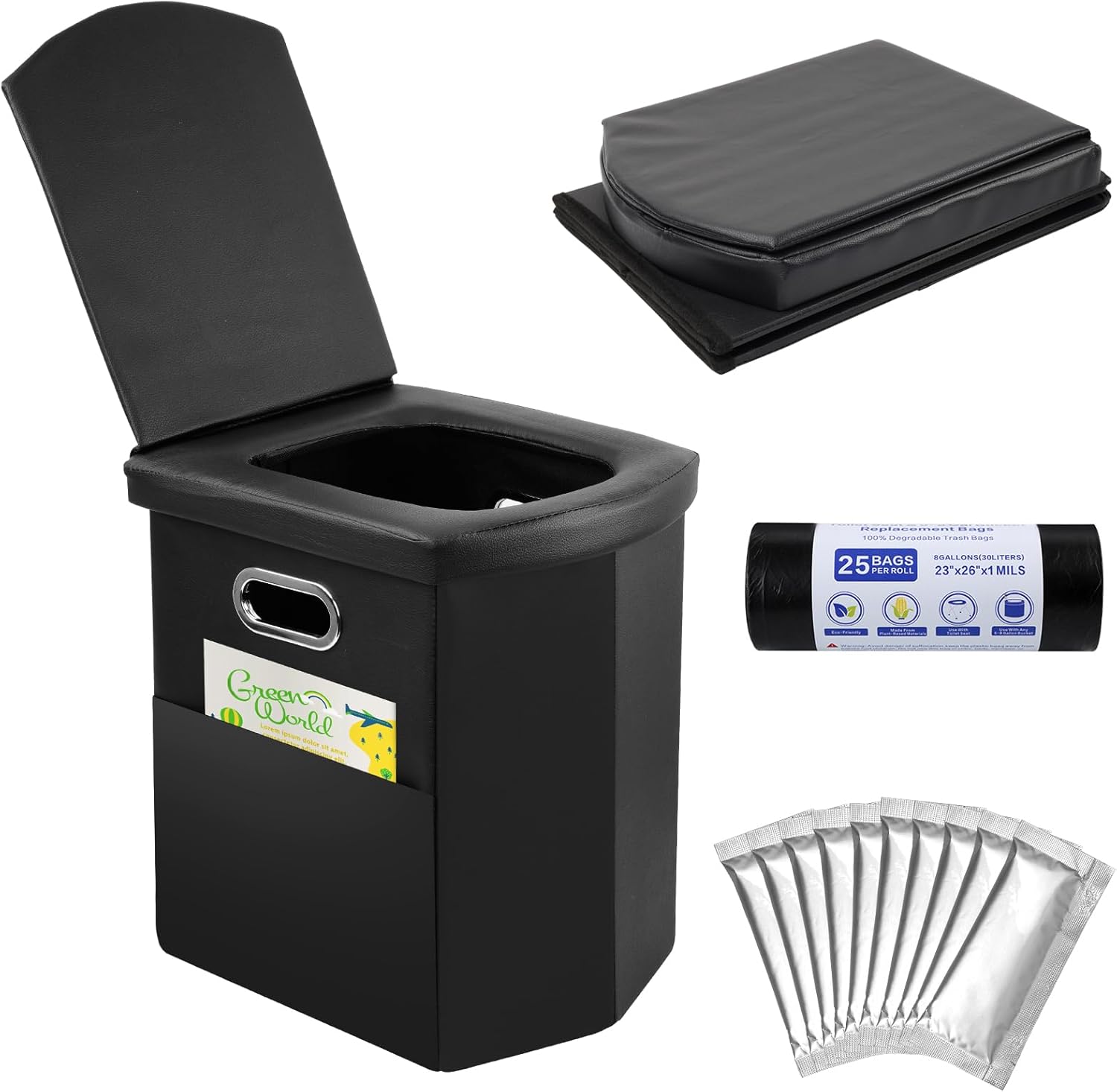 E EASTSTORM WC Portatile Pieghevole per Adulti - immagine 1