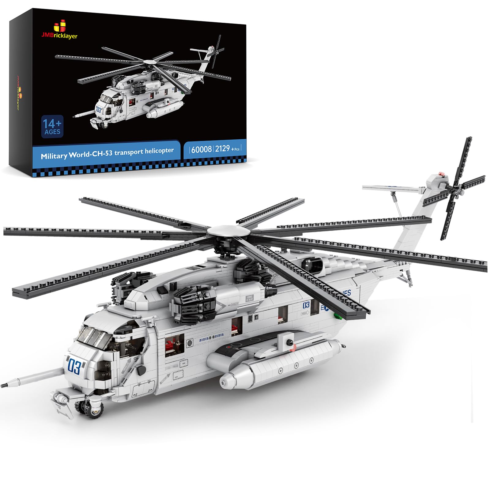 Jmbricklayer CH-53 60008 - Kit Elicottero Militare