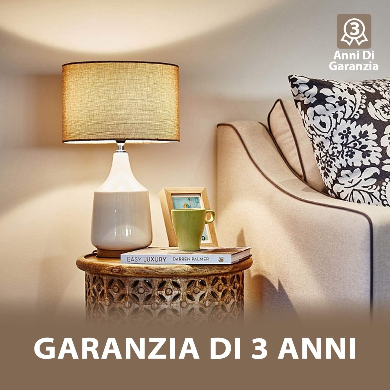 Lvwit 12X Lampadina Filamento LED E14 4W, 2700K - immagine 5