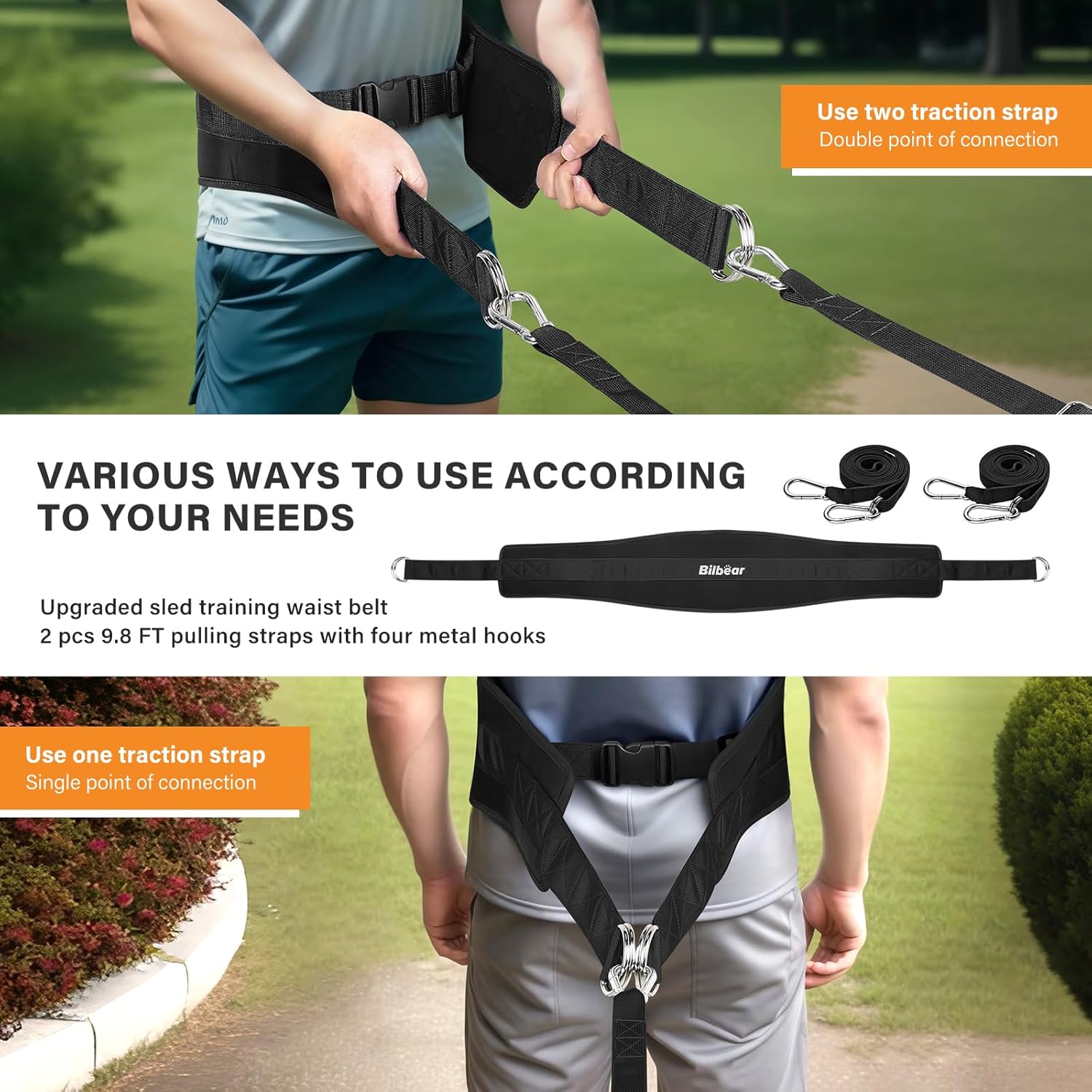 Bilbear Cintura da Tirare a Slitta Regolabile - immagine 2