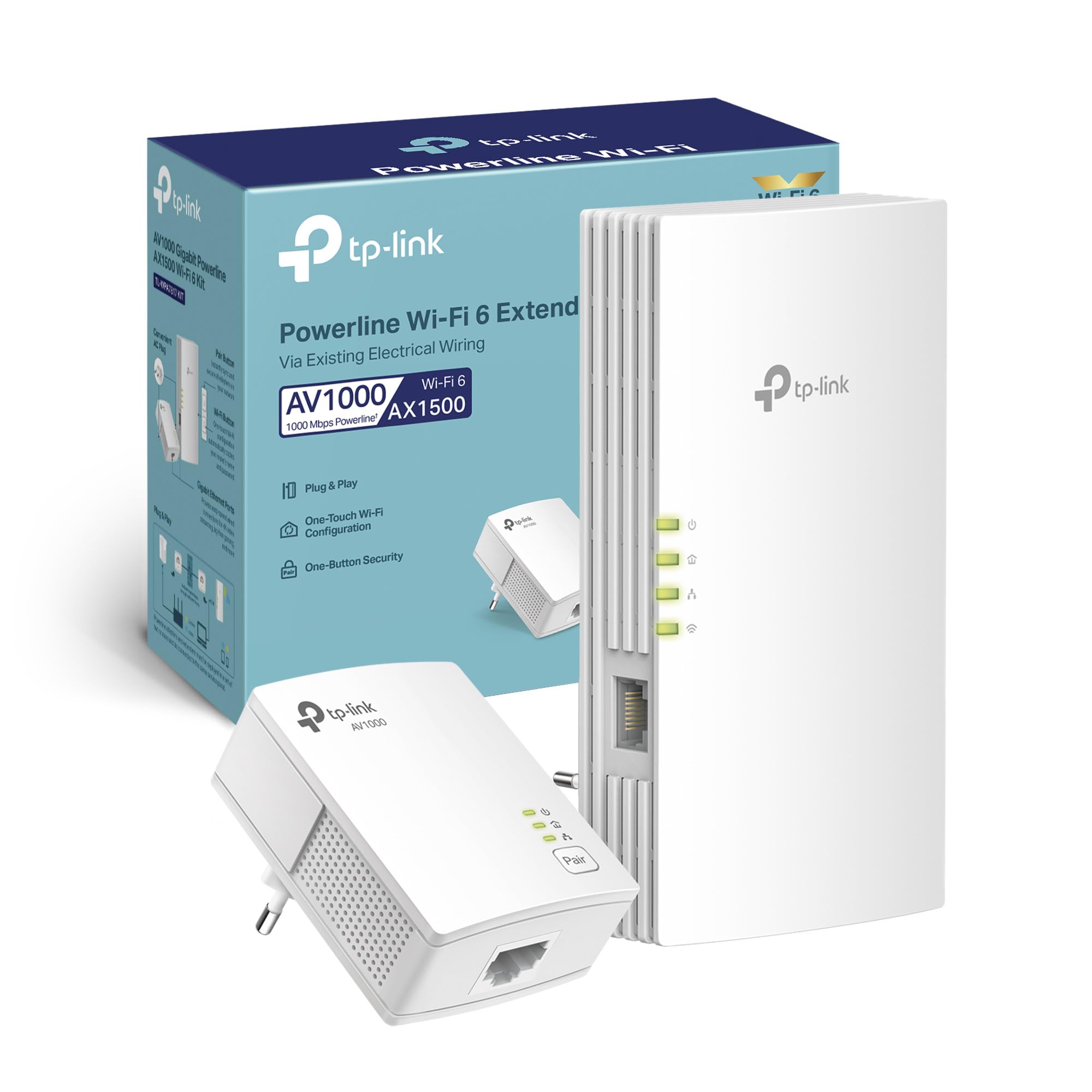Tp-link TL-WPA7817 KIT Powerline AV1000Mbps