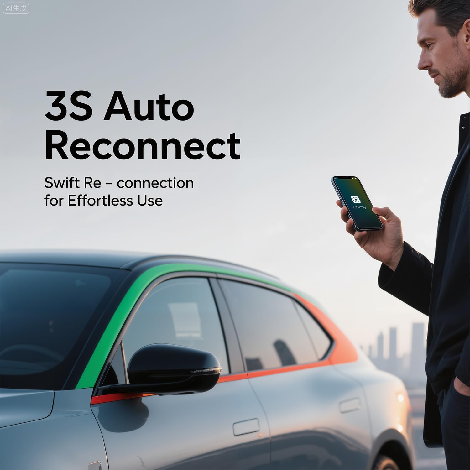 Mini Adattatore Wireless CarPlay per iPhone - immagine 4