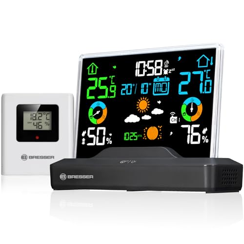 Bresser Stazione Meteorologica Wireless con Display a Colori