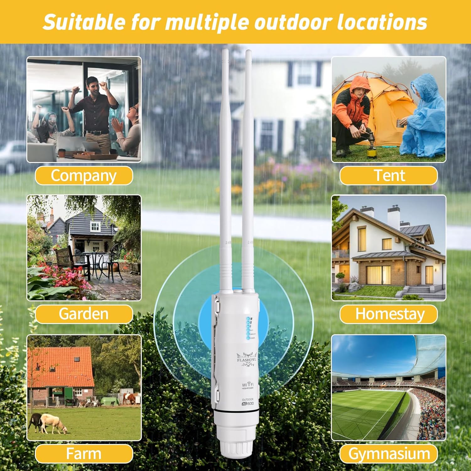 AC600 Wireless Access Point per Esterni - immagine 4