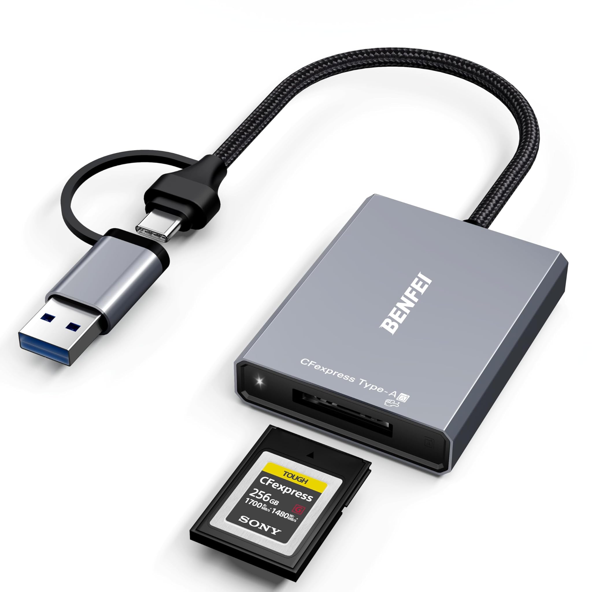 Benfei Lettore Schede CFexpress Tipo A USB 3.2 Gen 2