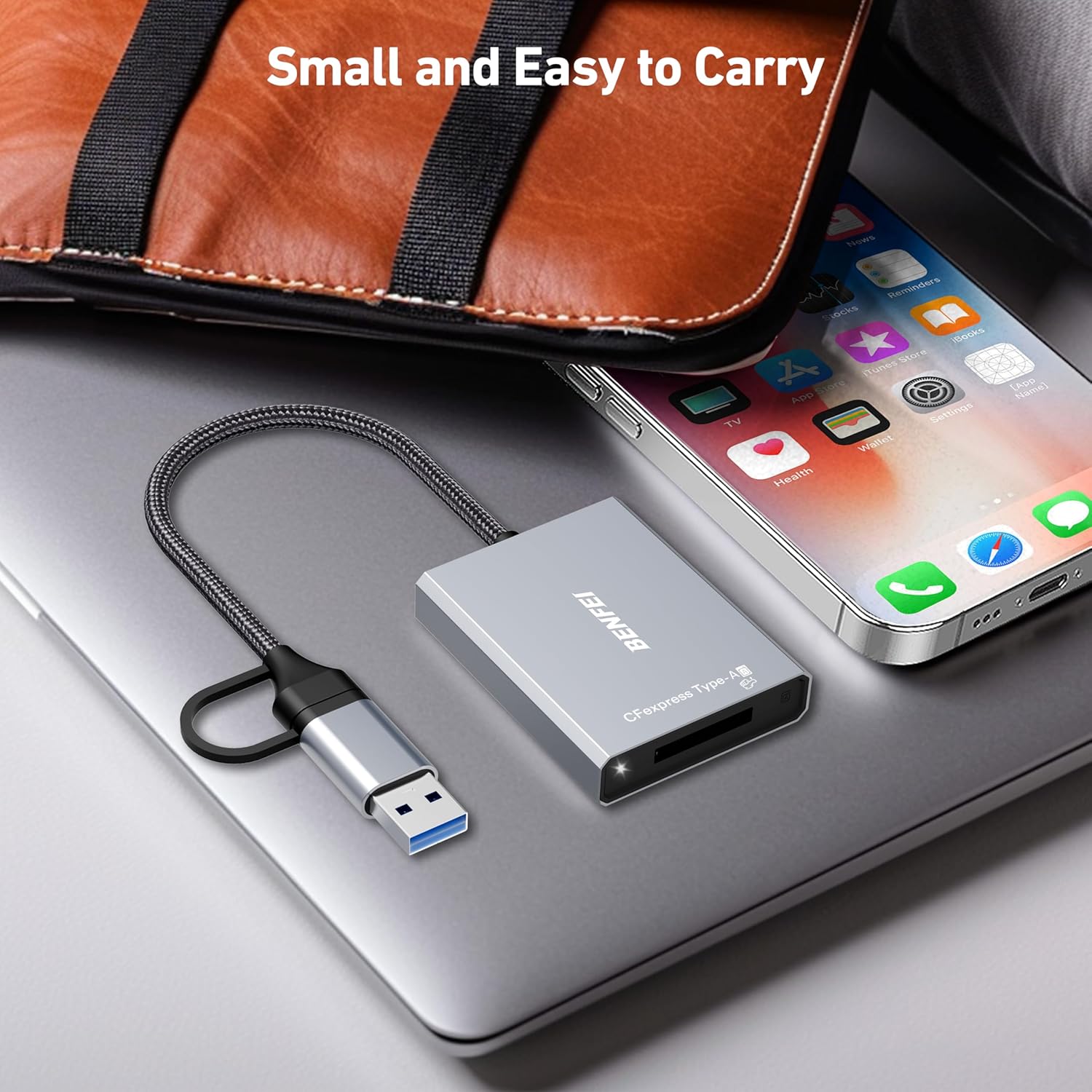 Benfei Lettore Schede CFexpress Tipo A USB 3.2 Gen 2 - immagine 6