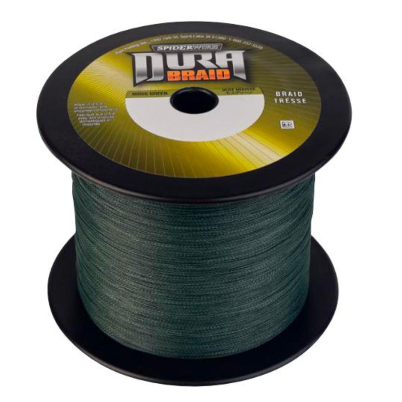 SpiderWire Dura Braid, Filo Intrecciato Unisex, Verde Muschio, Standard