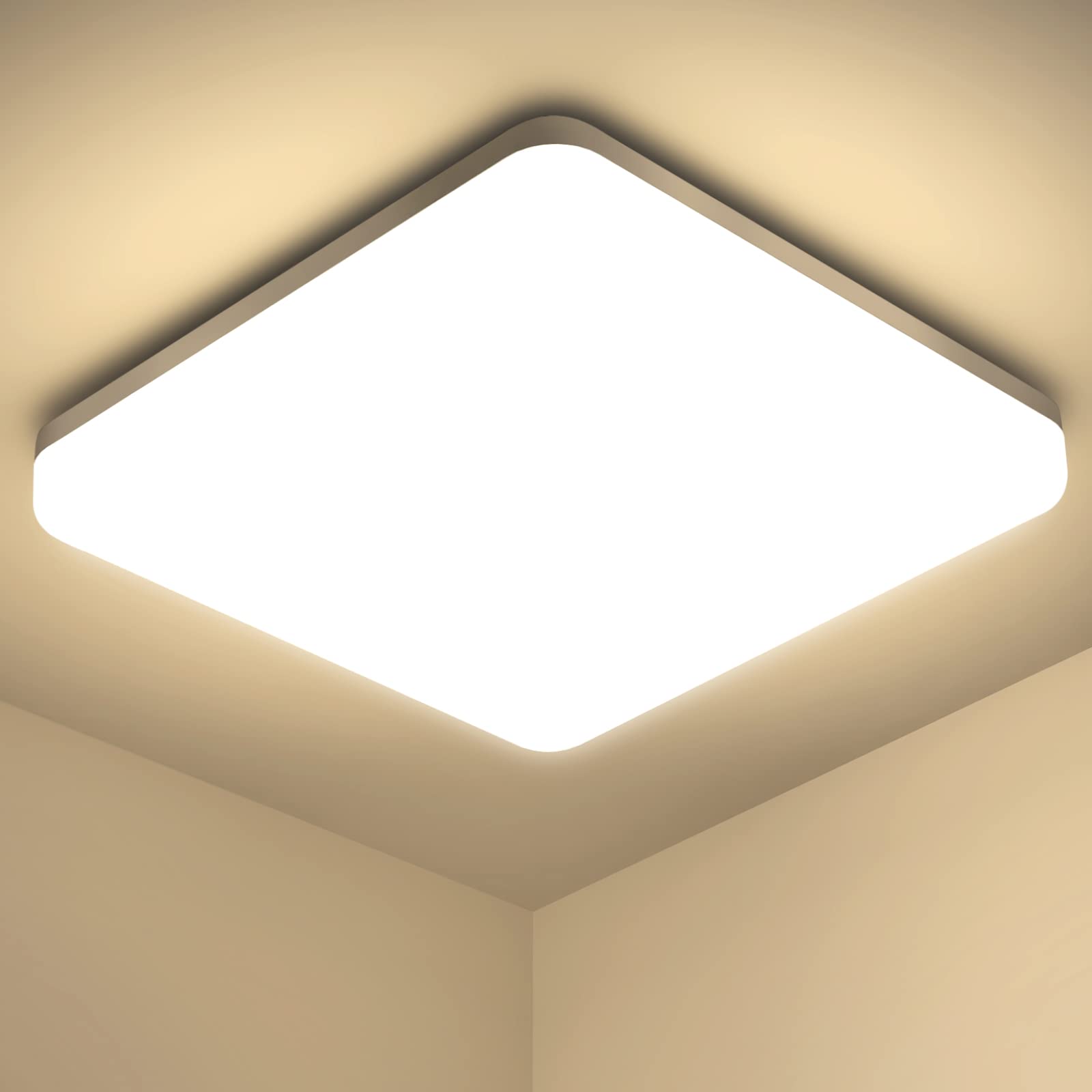 Plafoniera LED Soffitto Quadrata 20W 4000K 2000LM