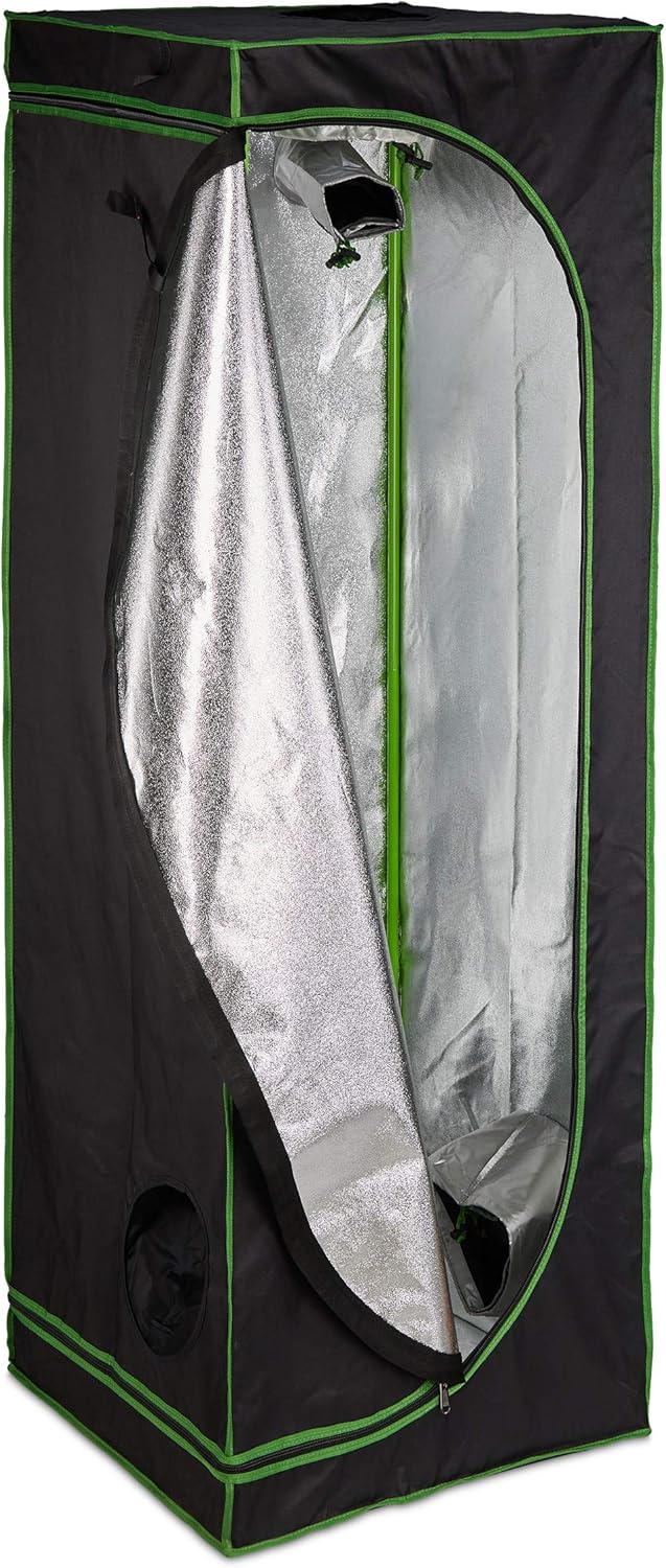 Relaxdays Grow Tent - Armadio Box Coltivazione 180x60x60 cm - immagine 1